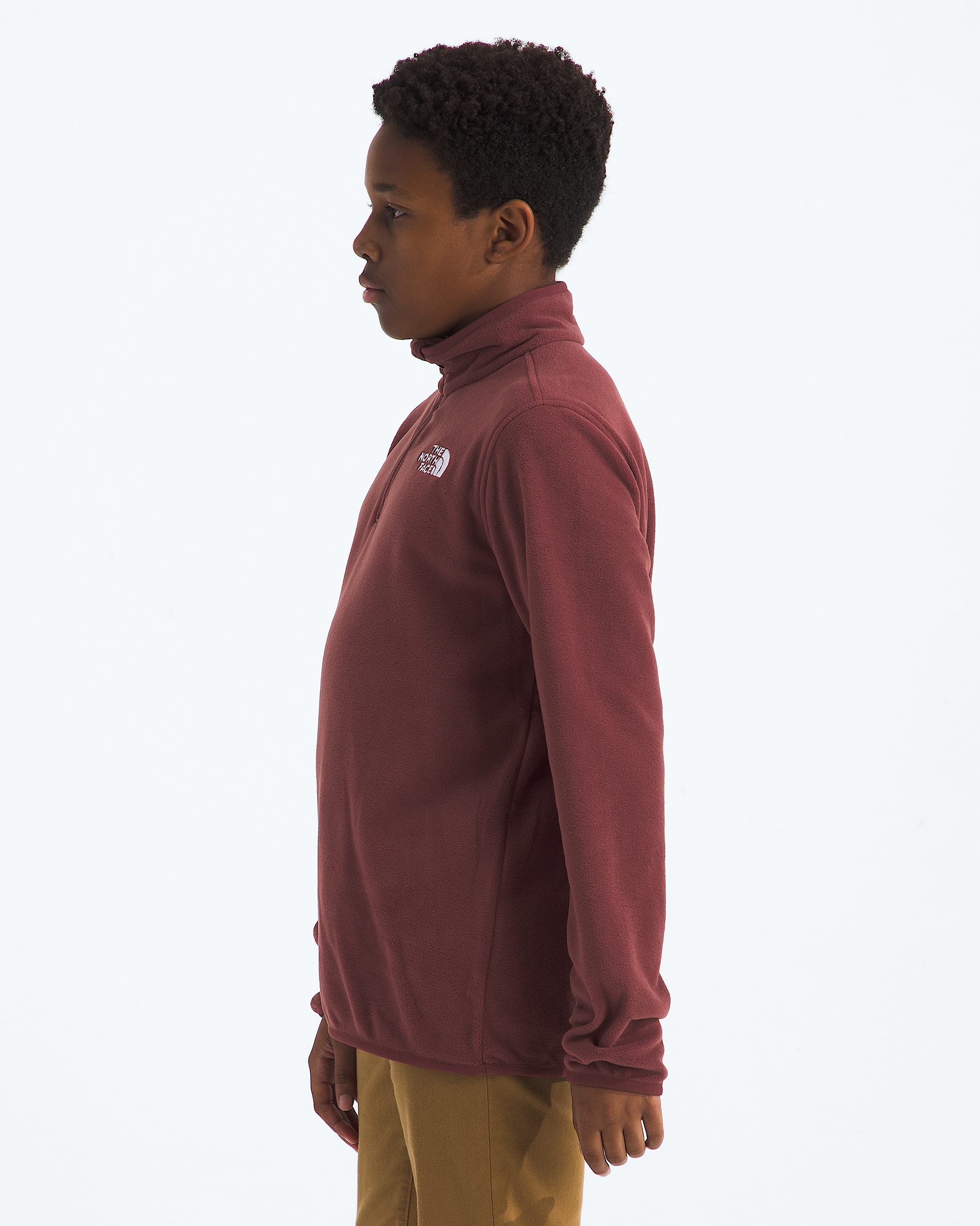 Boys  Girls Glacier Zip Pullover TNF MODEL34