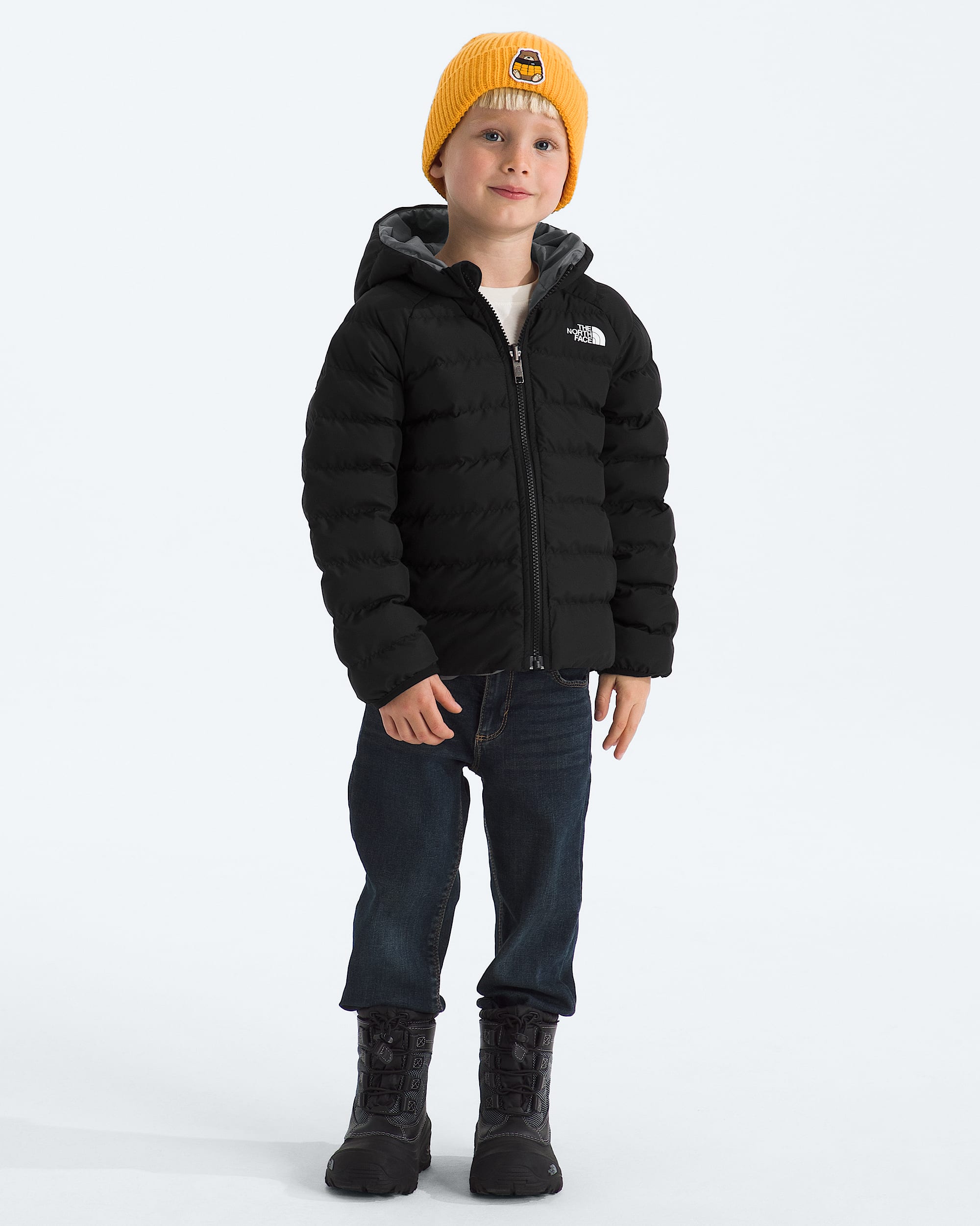 Veste  capuche rversible Perrito pour enfants TNF HERO2