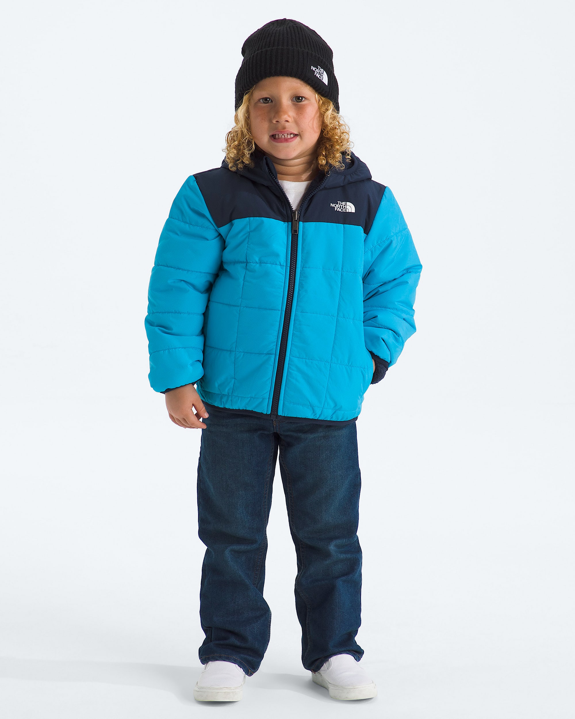 Kids' Boys' Reversible Shasta Full-Zip Hooded Jacket | The North Face