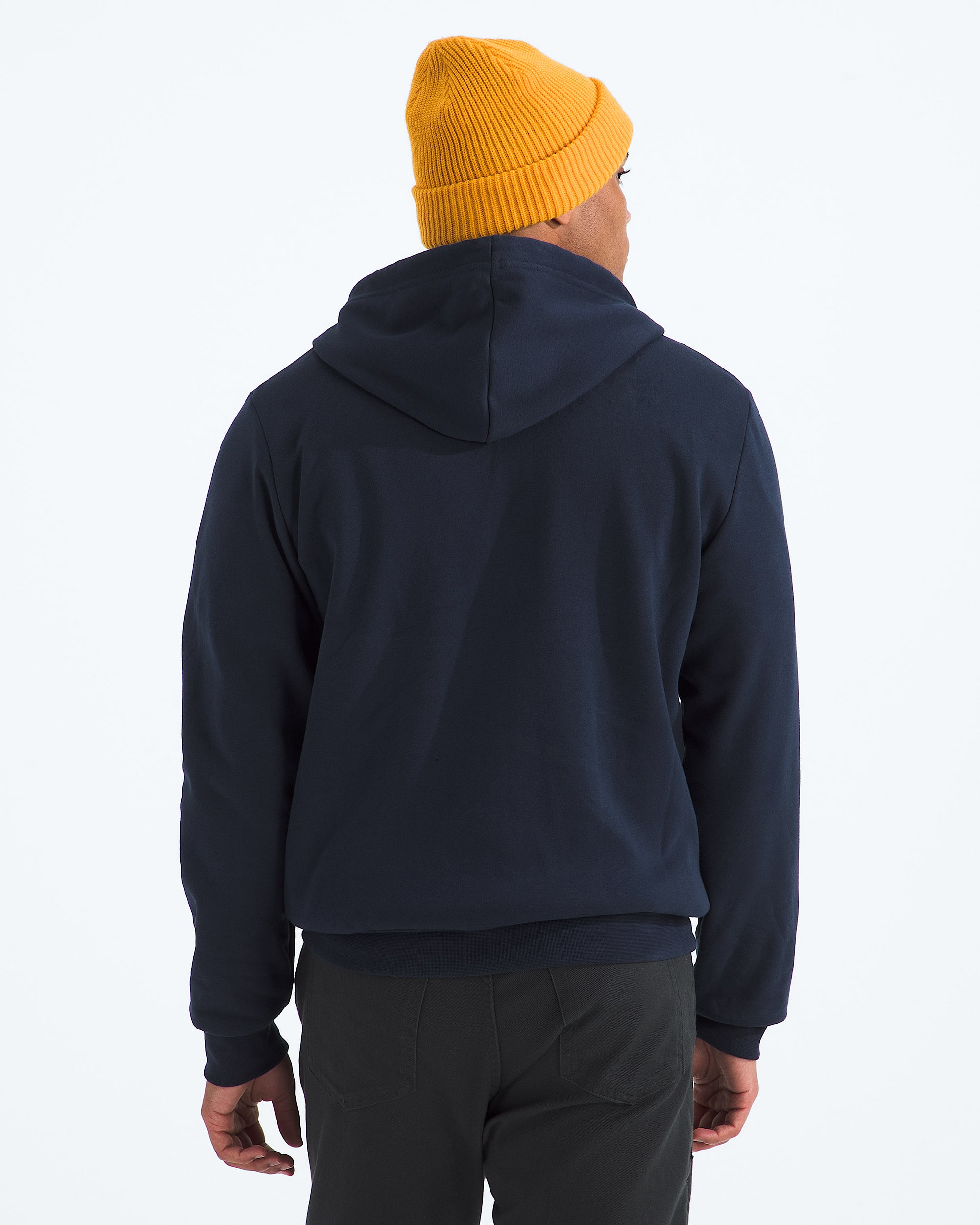 Mens Evolution Simple Dome Regular FullZip Hoodie TNF BACK