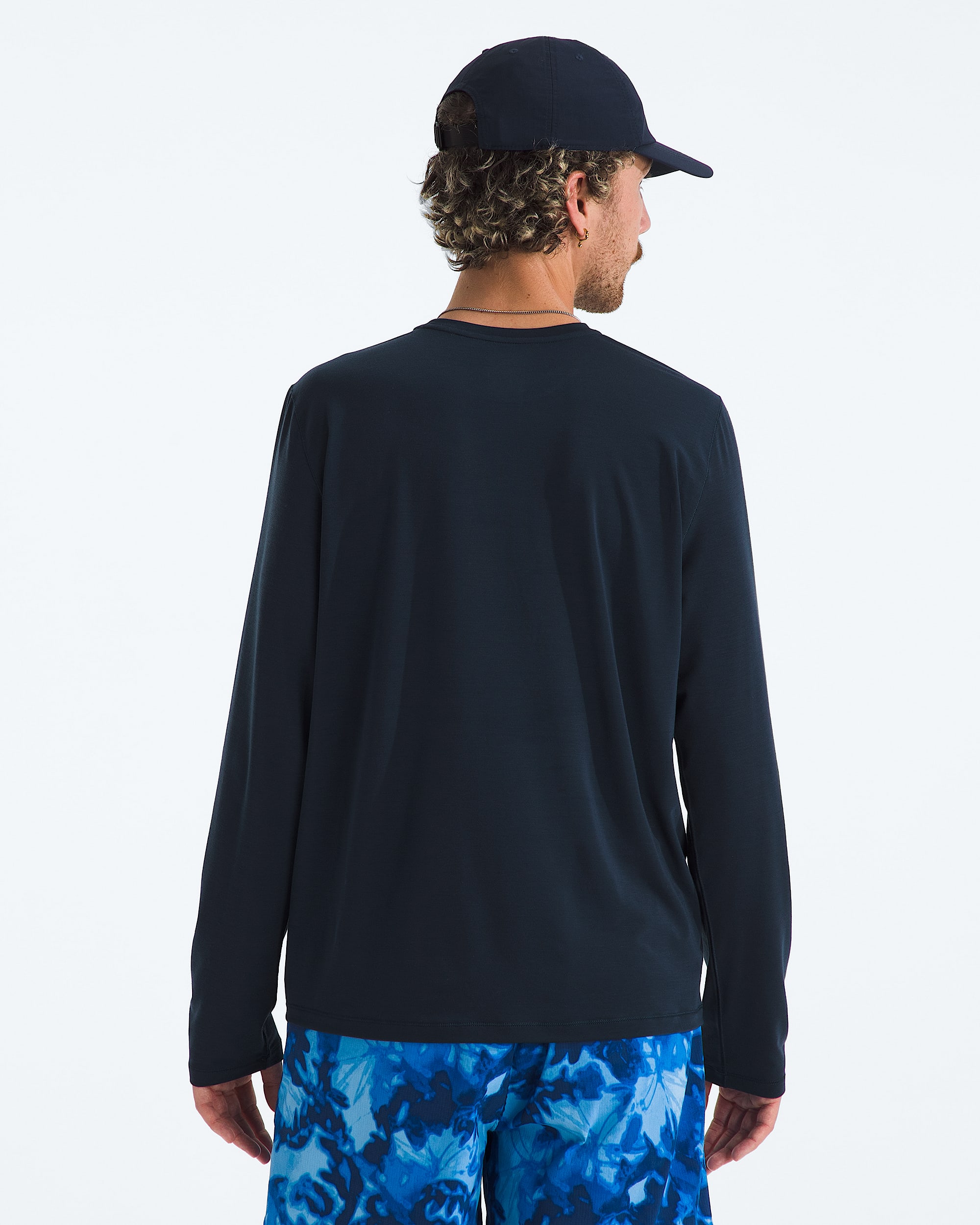 Mens Adventure LongSleeve Tee TNF BACK
