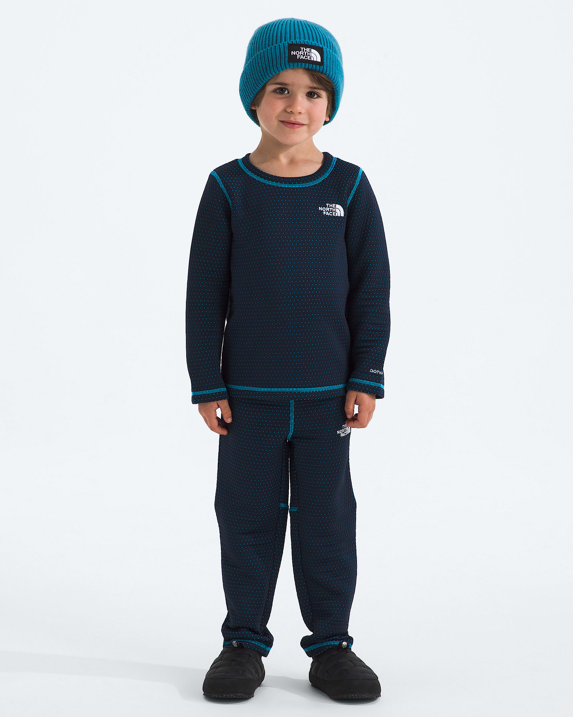 Kids DOTKNIT Thermal Set TNF HERO2