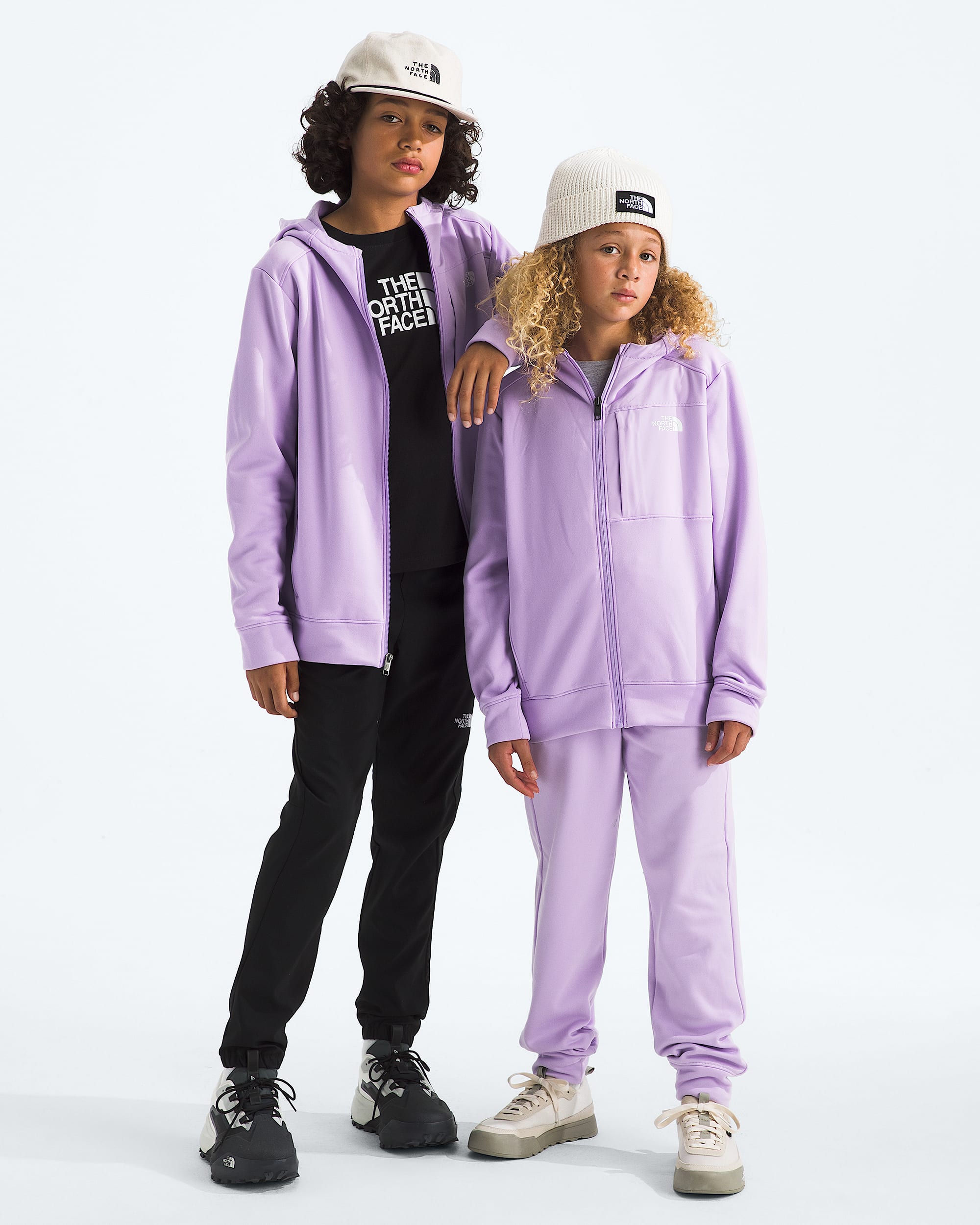 Boys' & Girls' TNF™ Performance Fleece Full-Zip Hooded Jacket