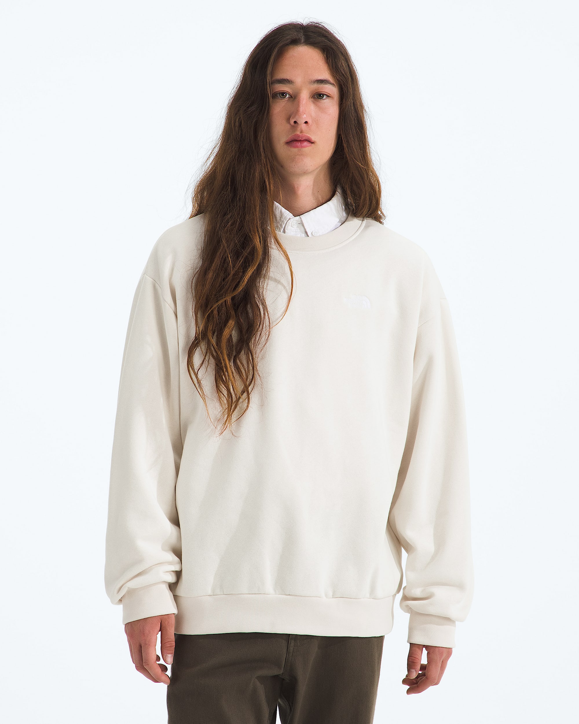 Mens Evolution Simple Dome Oversize Crew TNF HERO
