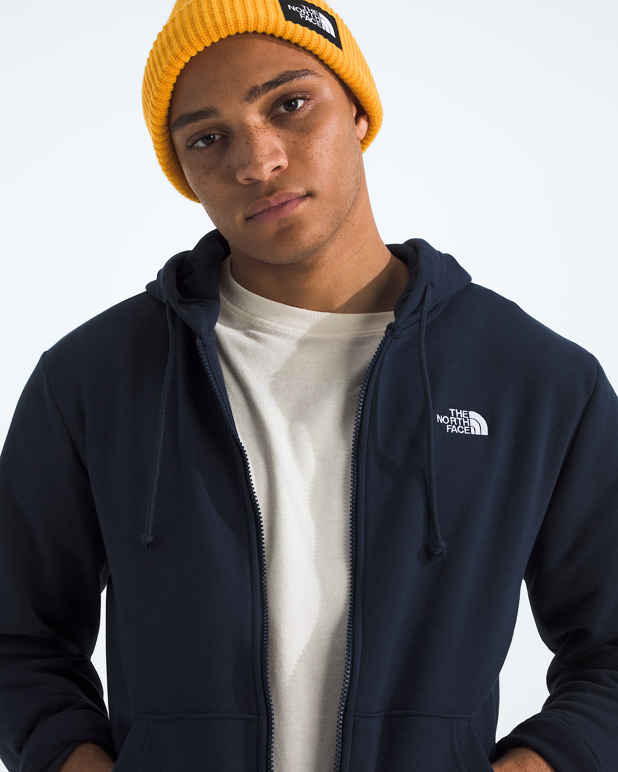 Mens Evolution Simple Dome Regular FullZip Hoodie TNF HERO2