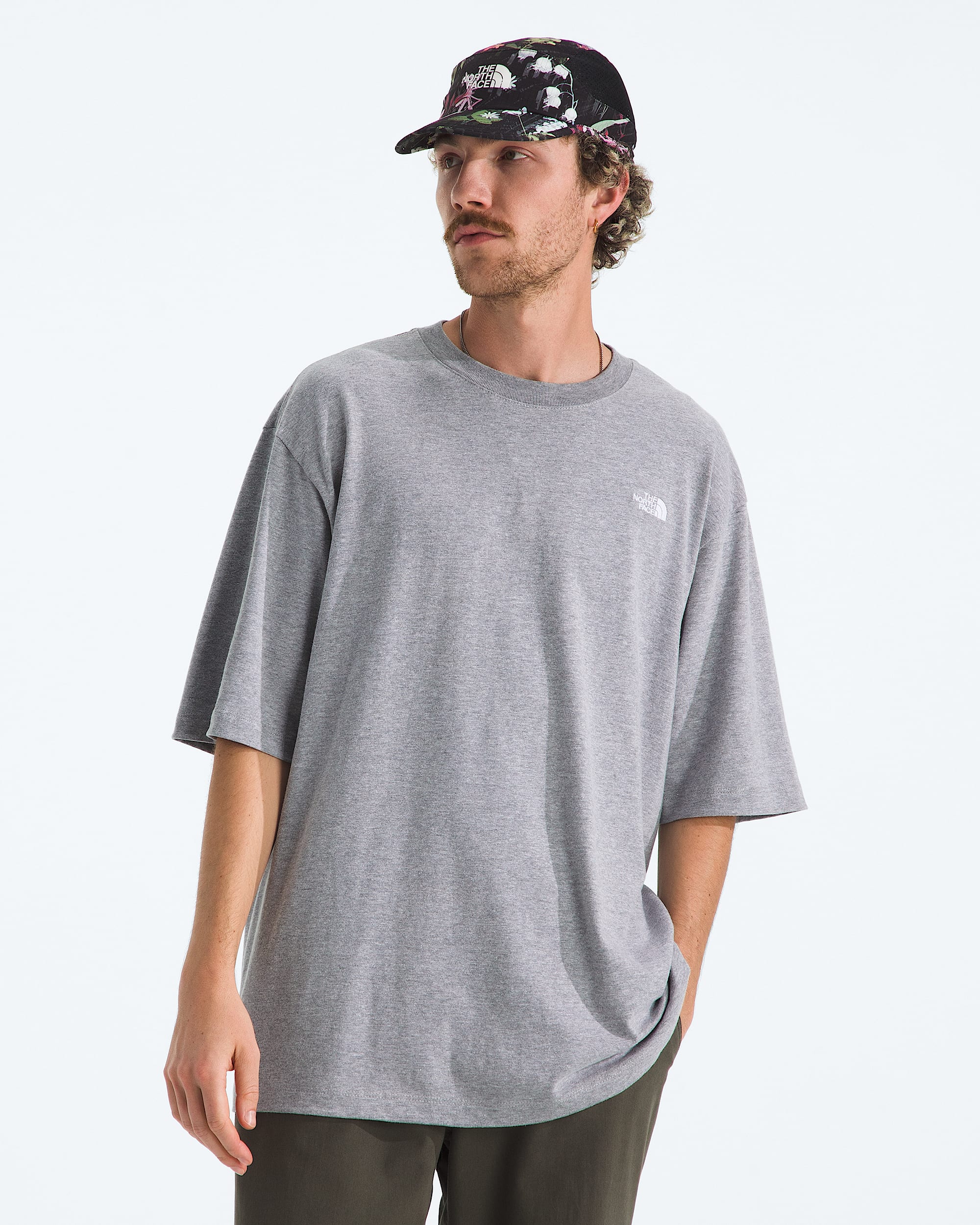 Mens TNF Essential Simple Dome Oversize ShortSleeve Tee TNF Main