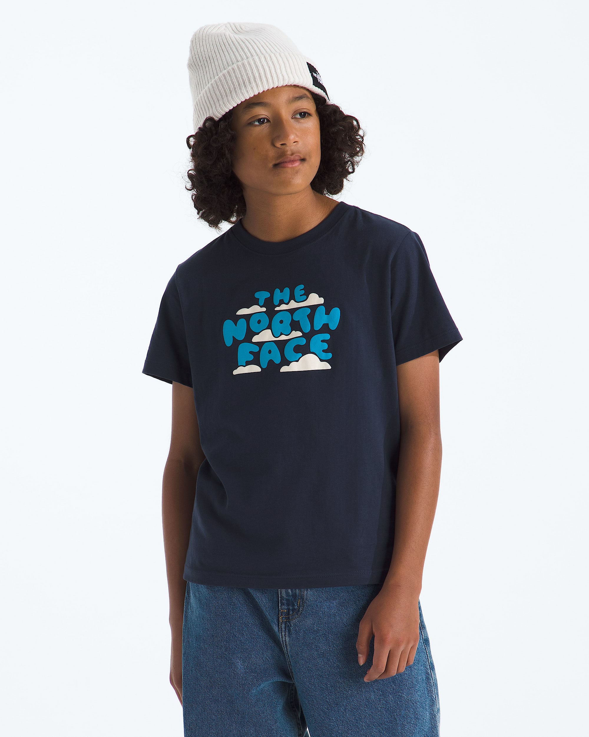 Boys  Girls Evolution Bubble Cloud ShortSleeve TeeGraphic TNF HERO2