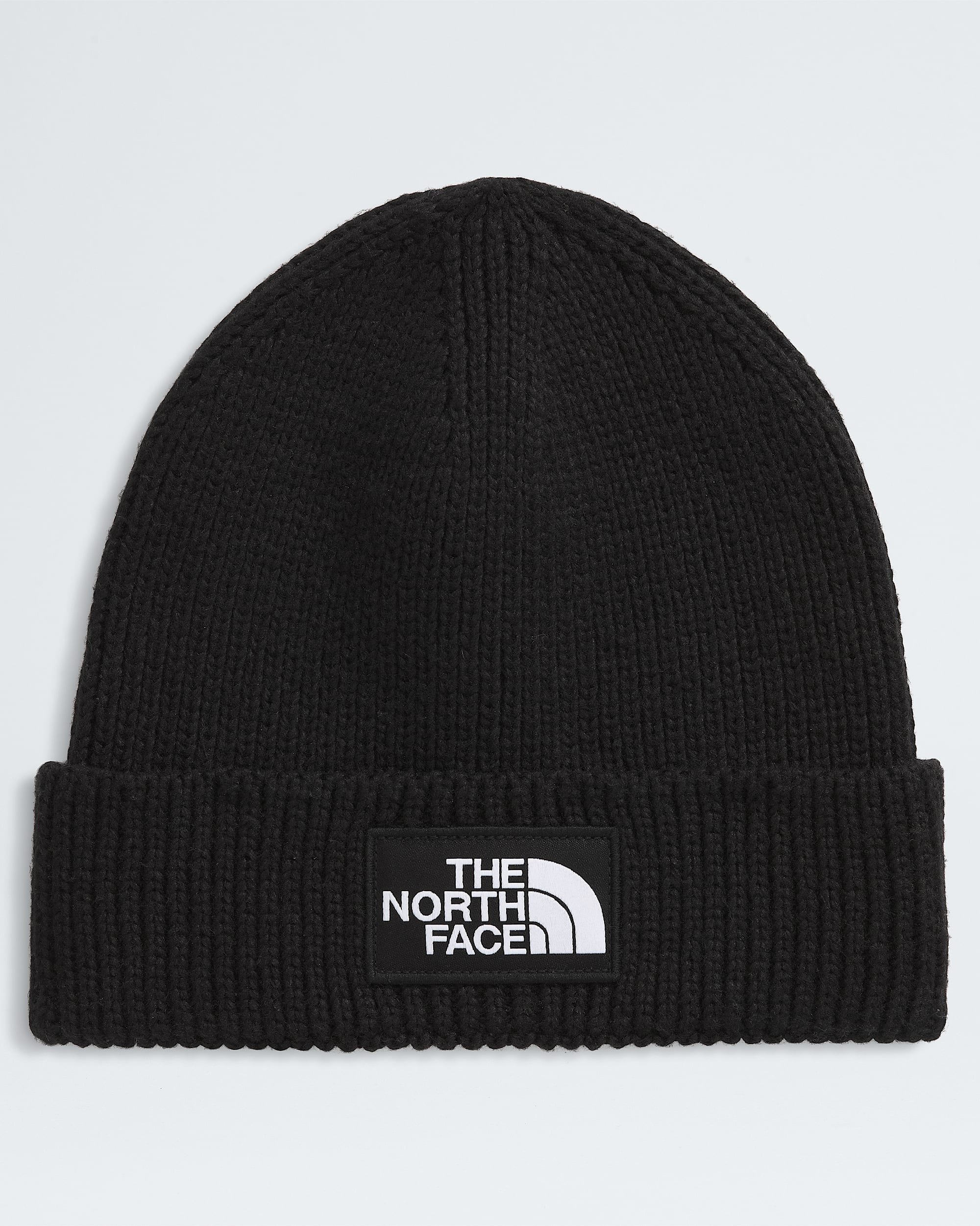 TNF Logo Box Cuffed Beanie TNF TNF Black HERO