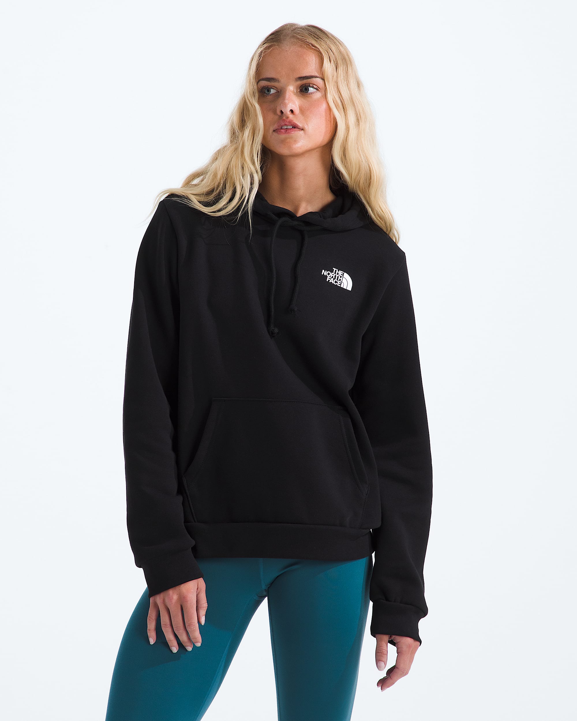 Womens Evolution Box NSE Fill HoodieGraphic TNF BACK