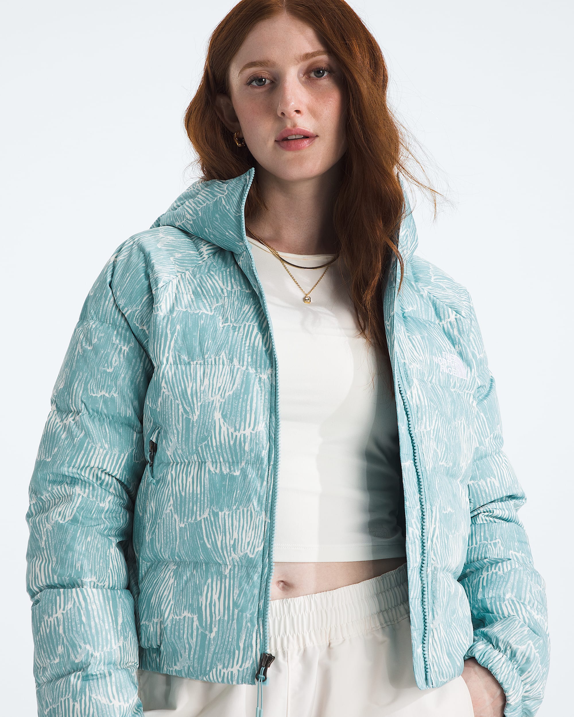 Women's Hydrenalite™ Down Hoodie—Print | The North Face