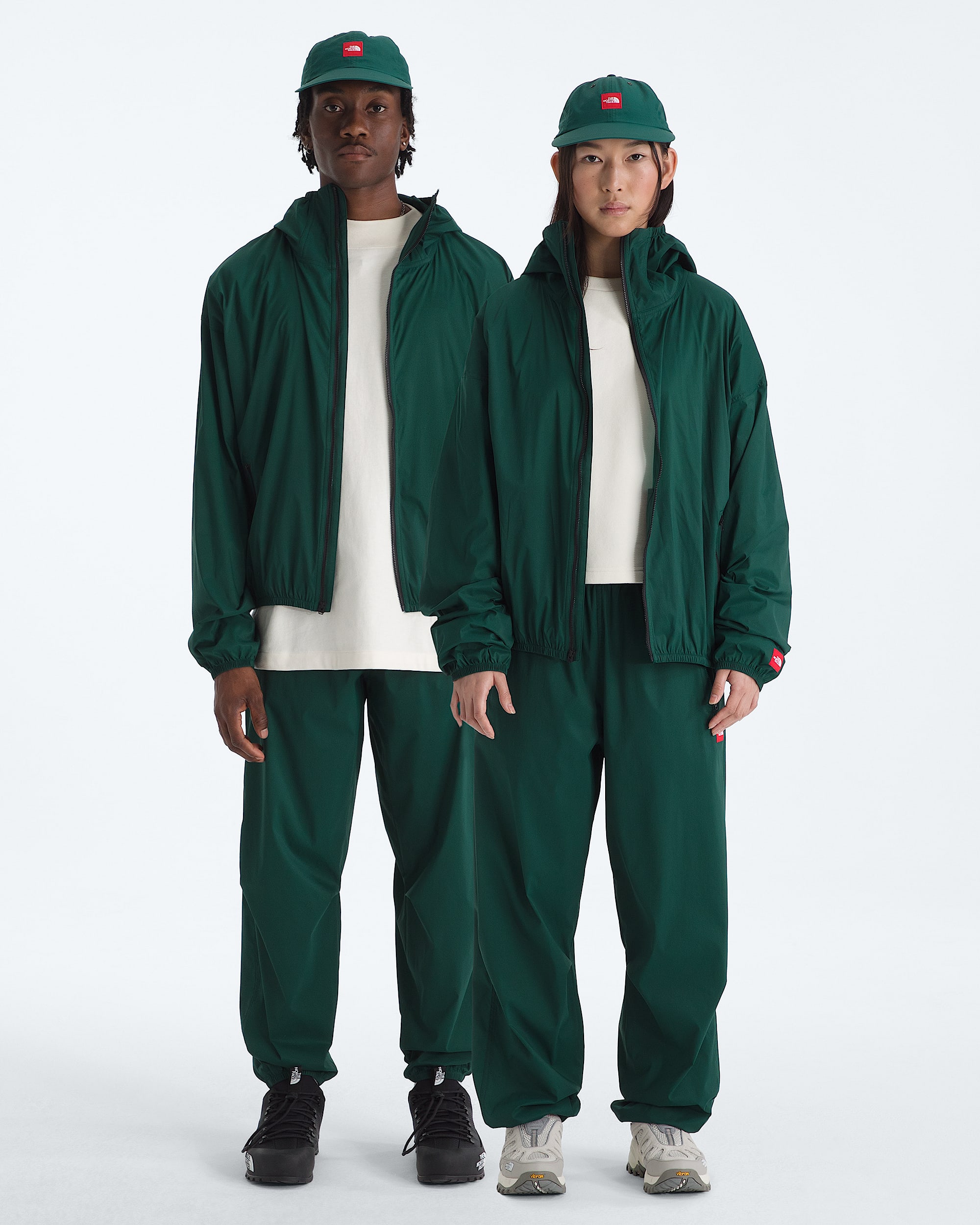 TNF Red Box Packable Wind Pants TNF Main