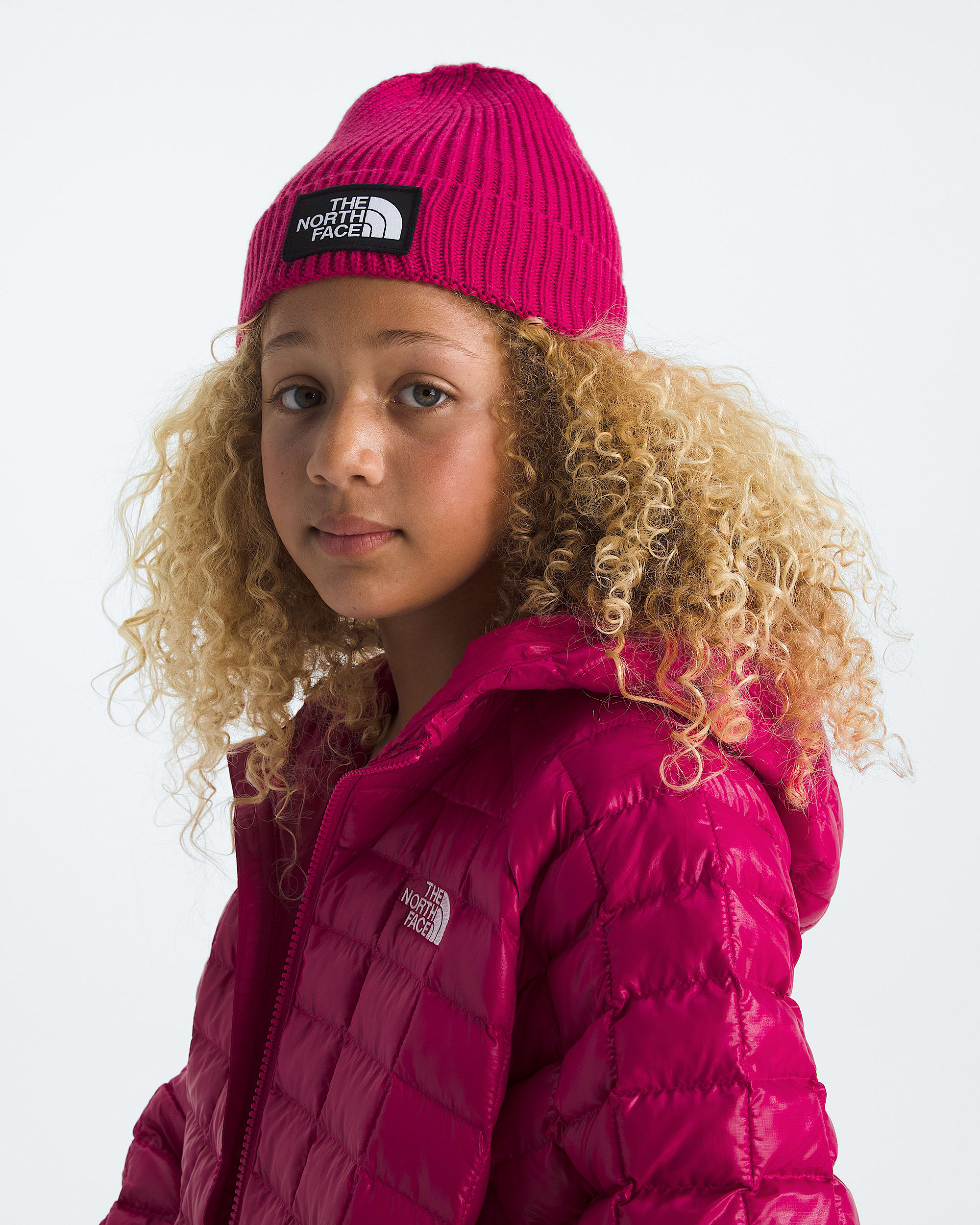 Tuque  revers avec logo TNF pour enfants TNF MODELBACK