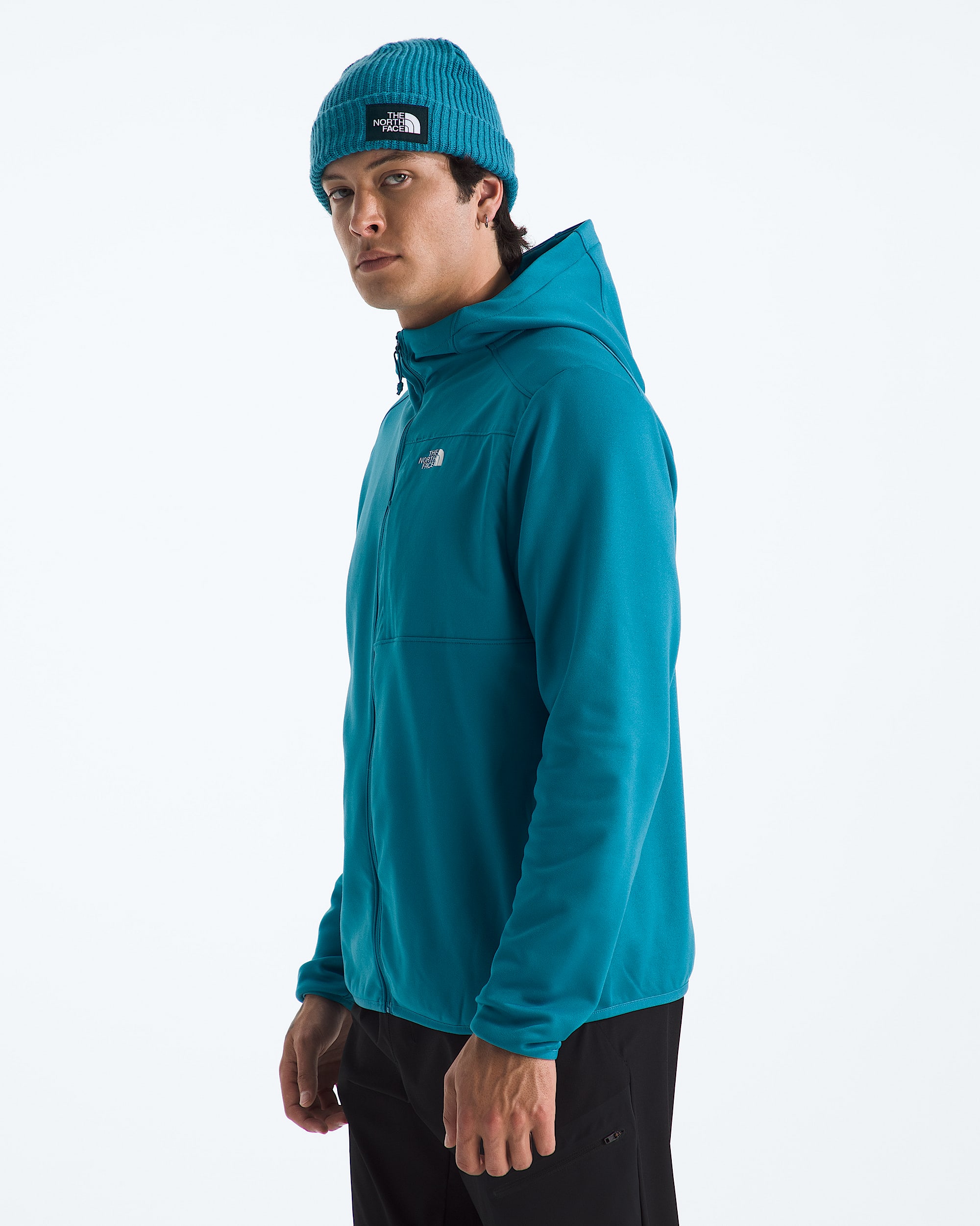 Chandail  capuchon en molleton TNF Performance  glissire pleine longueur pour hommes TNF MODEL34