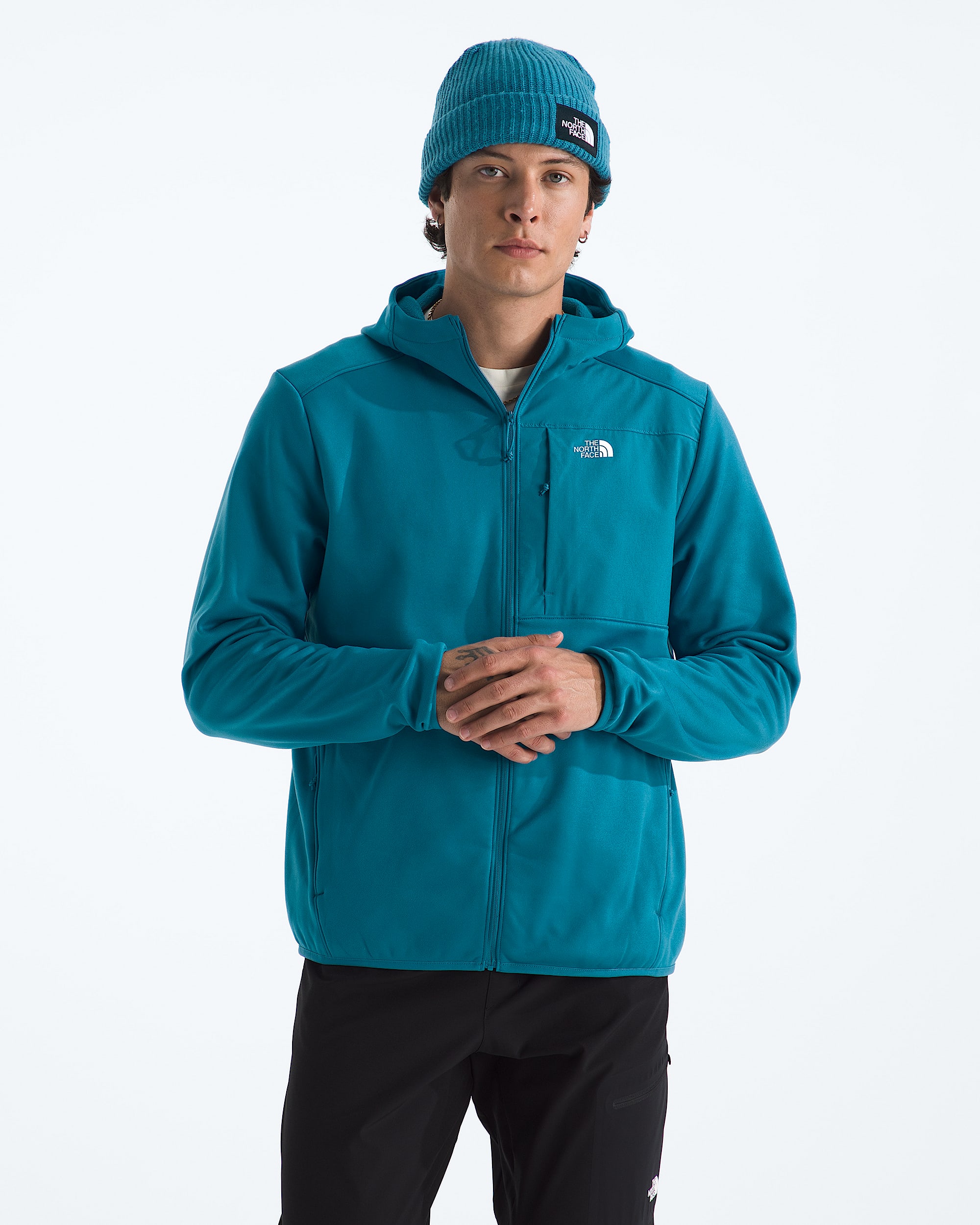 Chandail  capuchon en molleton TNF Performance  glissire pleine longueur pour hommes TNF HERO