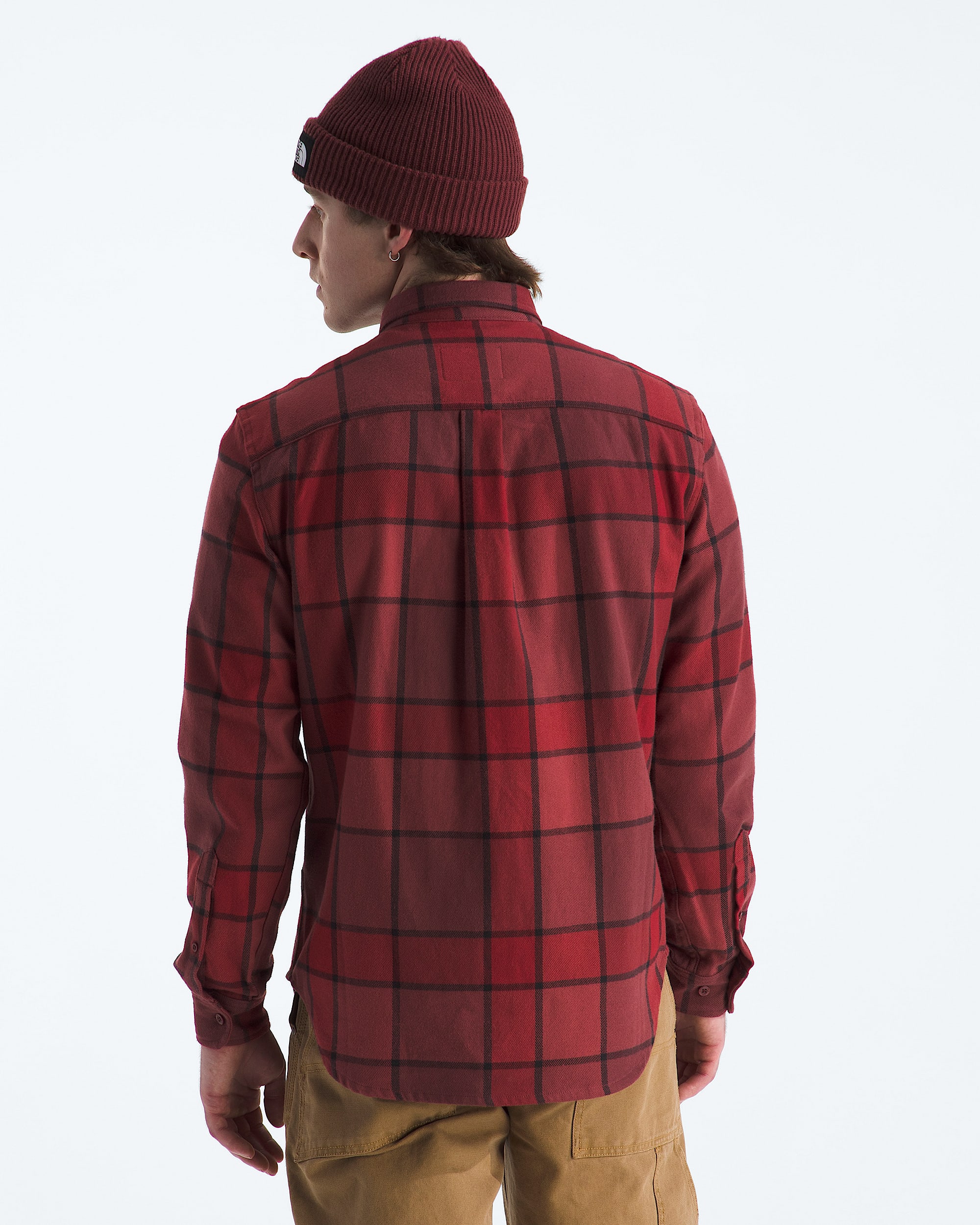 Chemise en flanelle Arroyo pour hommes carreaux TNF BACK