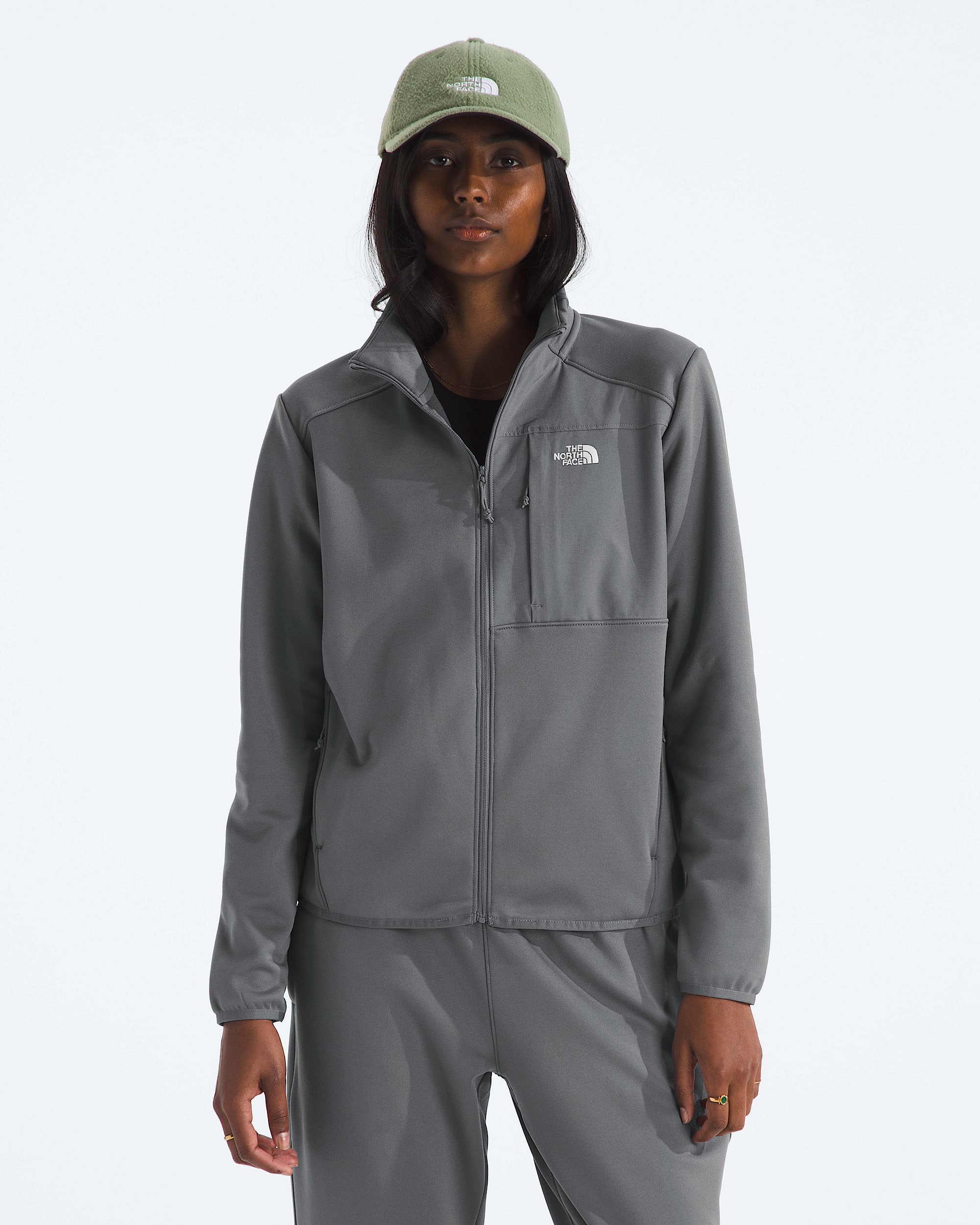 Womens TNF Performance Fleece FullZip Jacket TNF Main