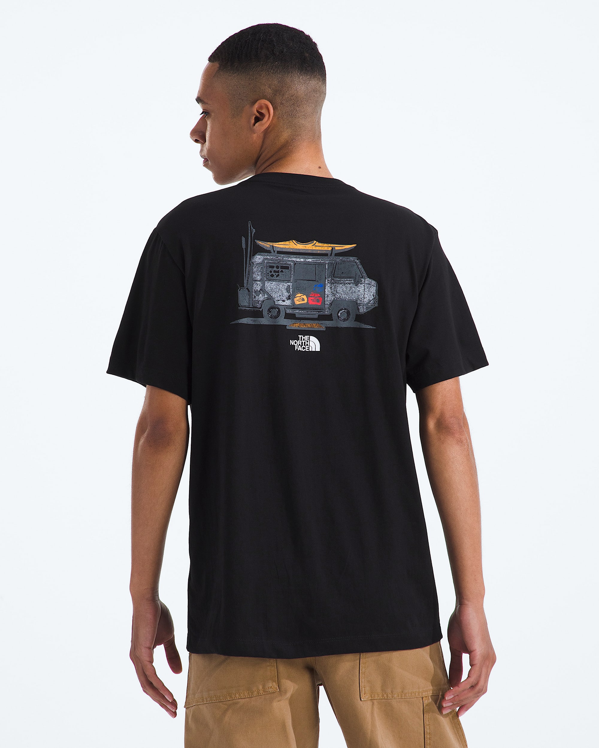 Mens Evolution Van Life ShortSleeve TeeGraphic TNF Main