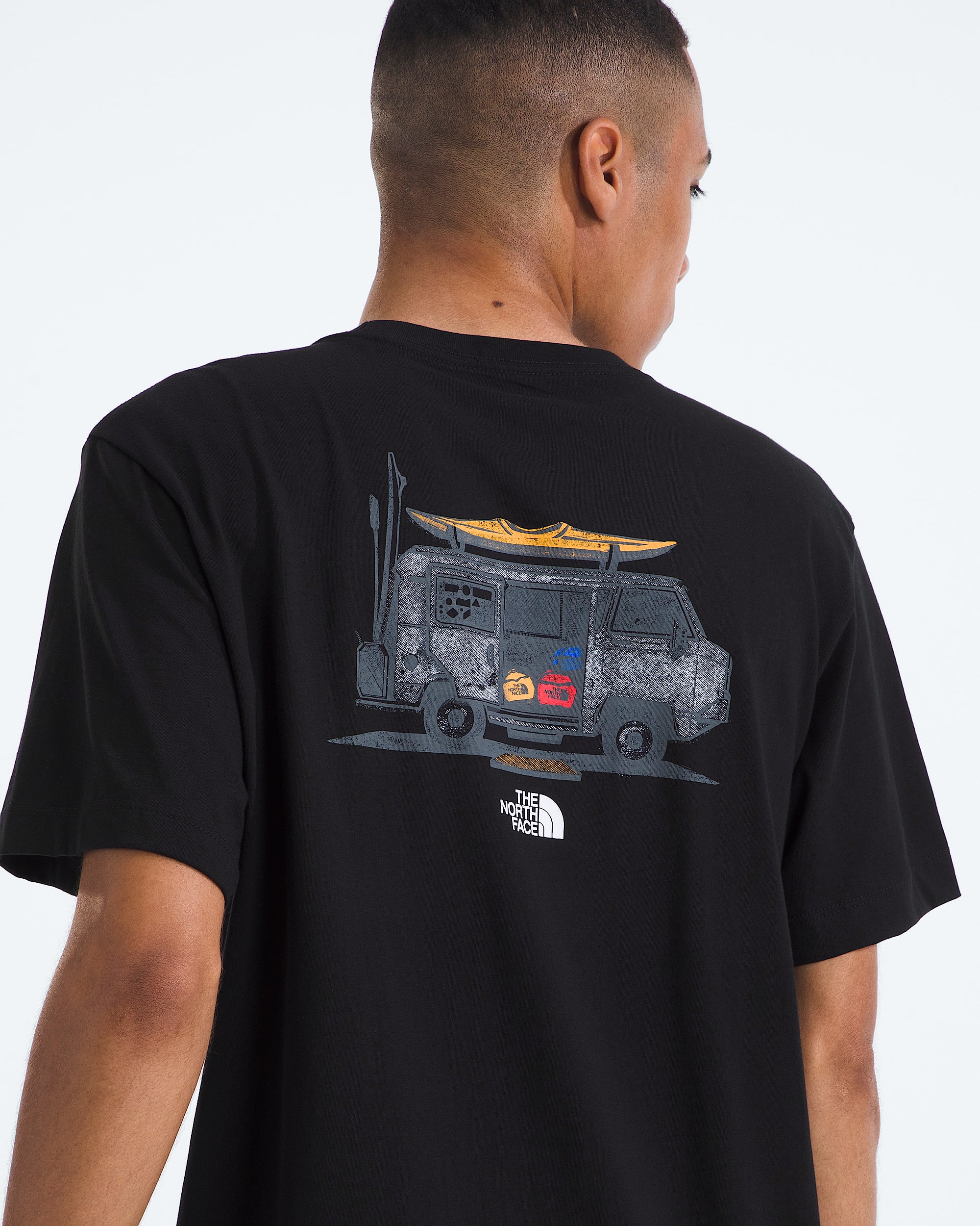 Mens Evolution Van Life ShortSleeve TeeGraphic TNF HERO2