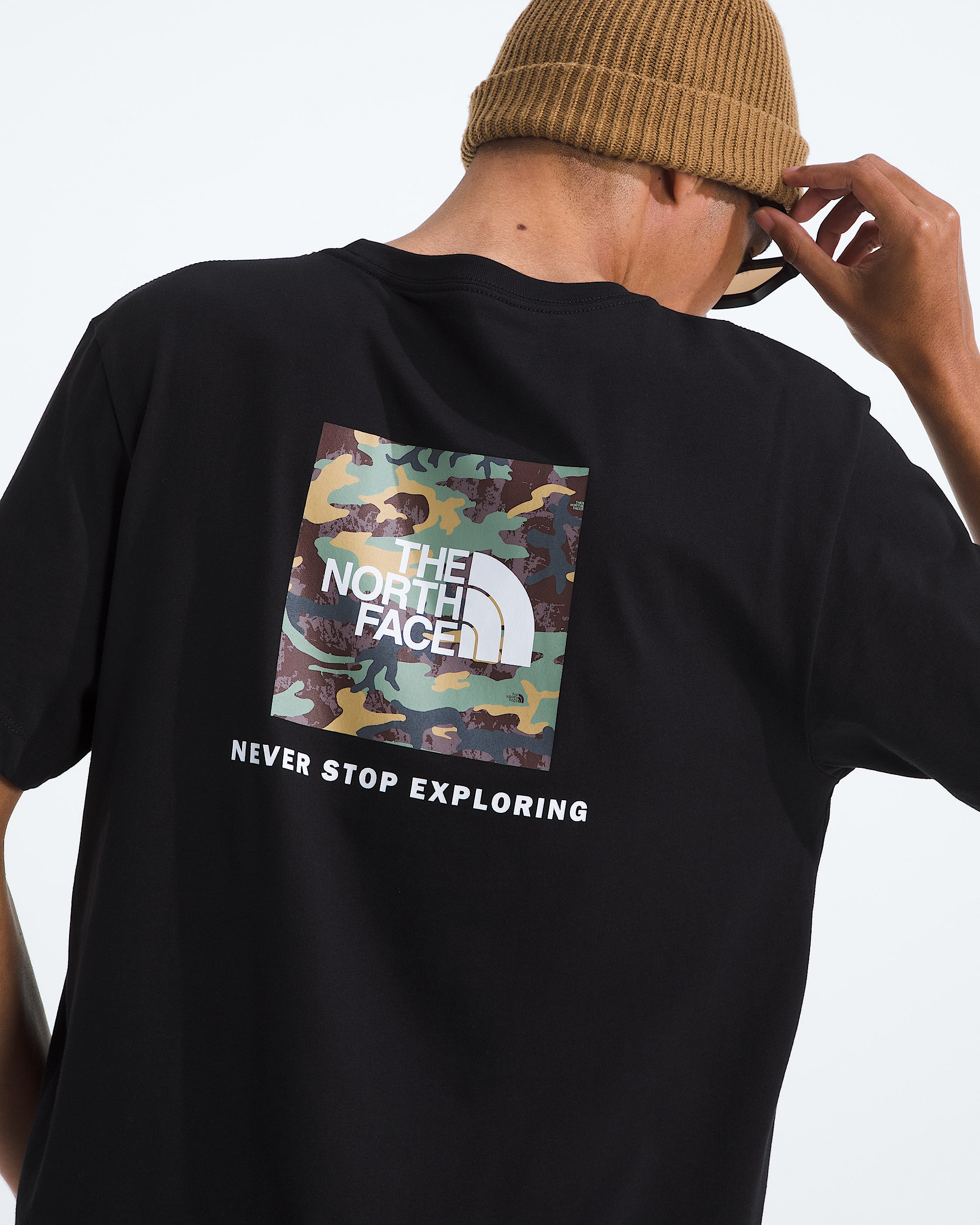 Men's Evolution Box Camo Fill Short-Sleeve Tee—Graphic | The North