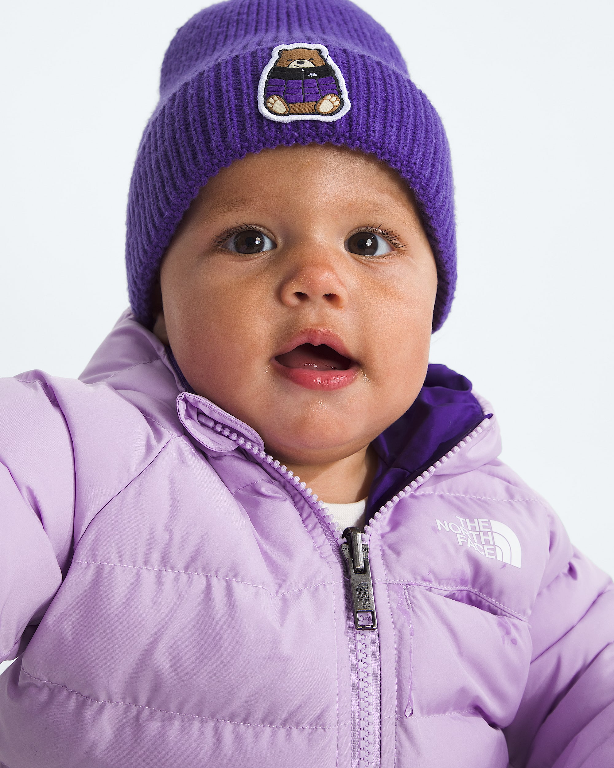 Baby Reversible Perrito Hooded Jacket TNF HERO3