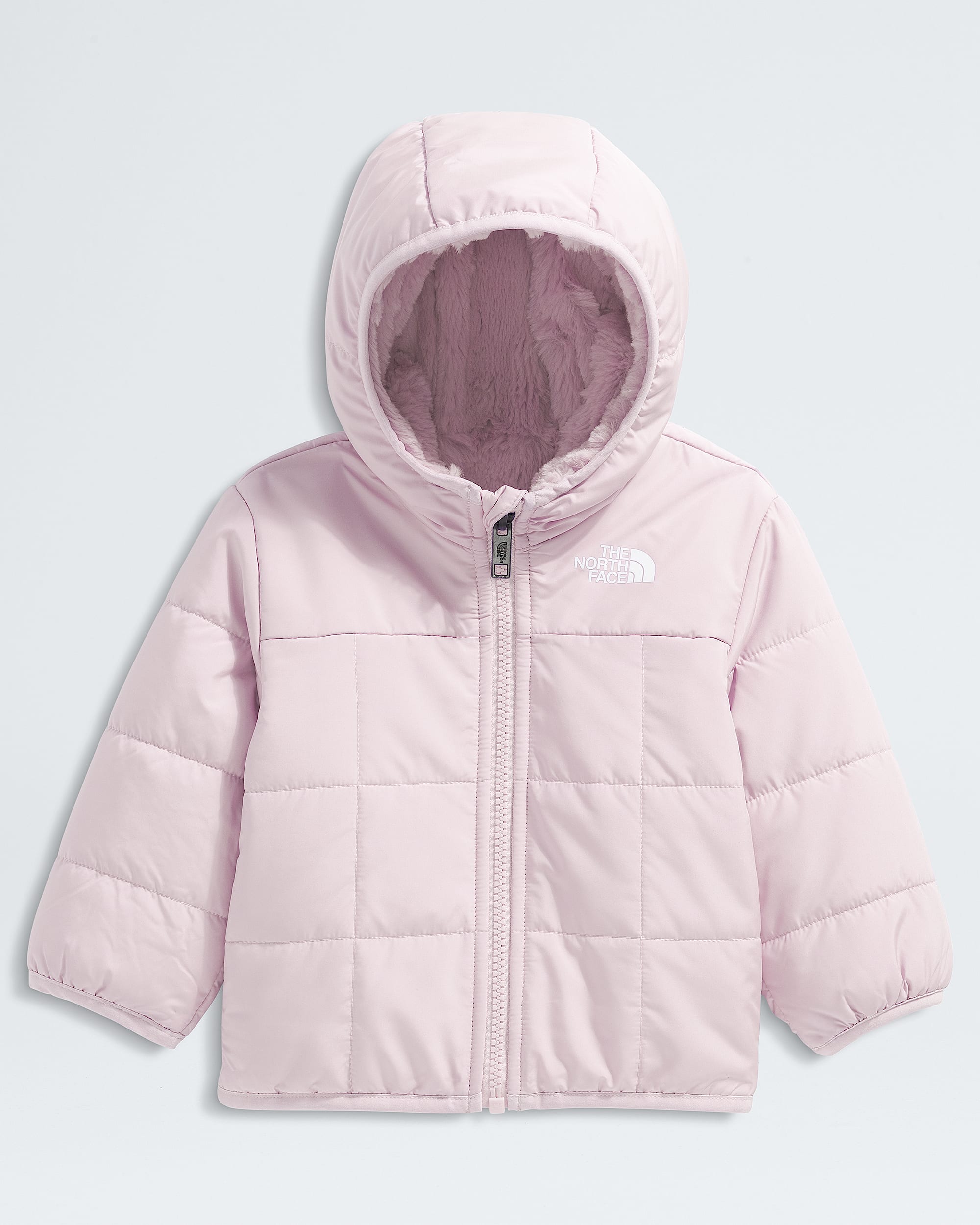 Baby Girls Reversible Shasta FullZip Hooded Jacket TNF ALTFRONT
