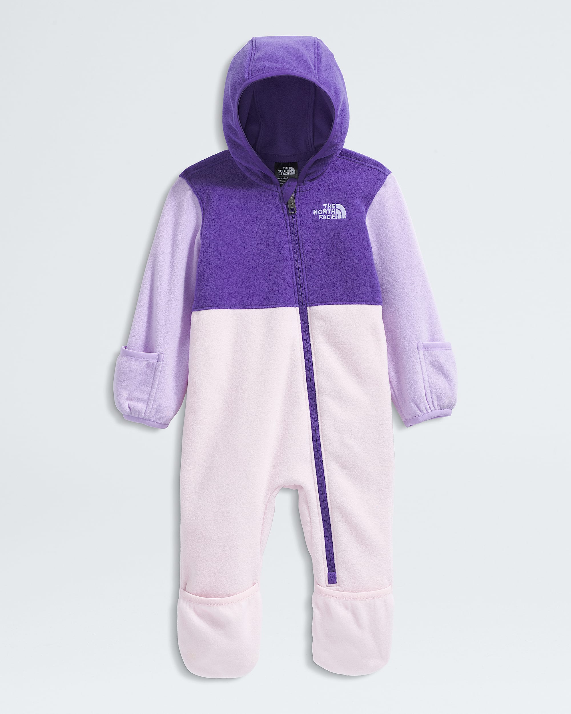 Combinaison Glacier pour bbs TNF Violet PicLilas LegerFleur Pale ALTFRONT