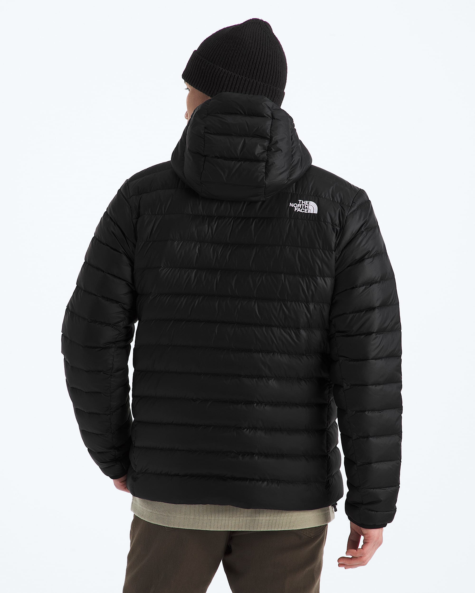 Manteau  capuchon en duvet classique pour hommes TNF BACK