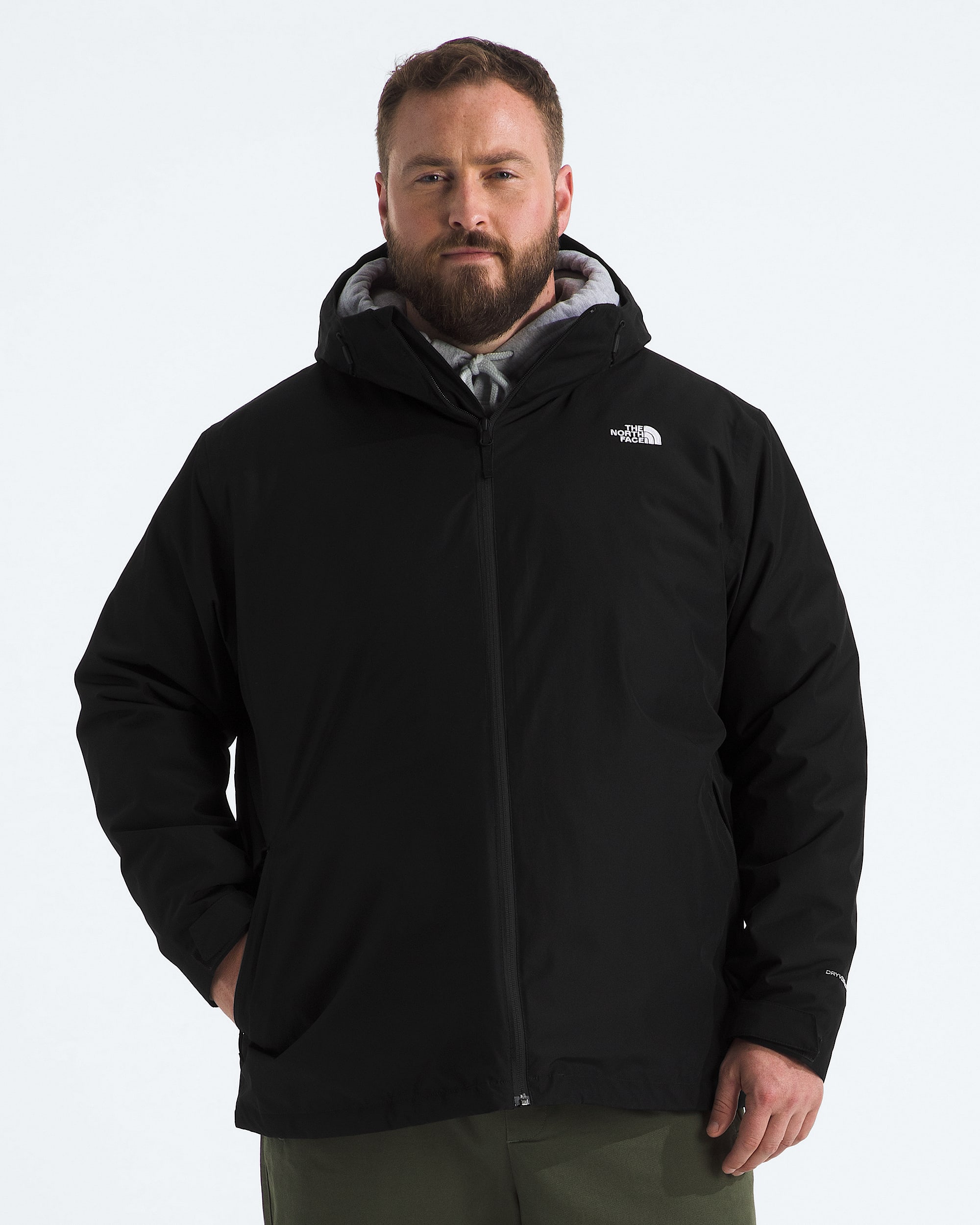 Manteau  capuchon Big Carto Mono Triclimate pour hommes TNF HERO