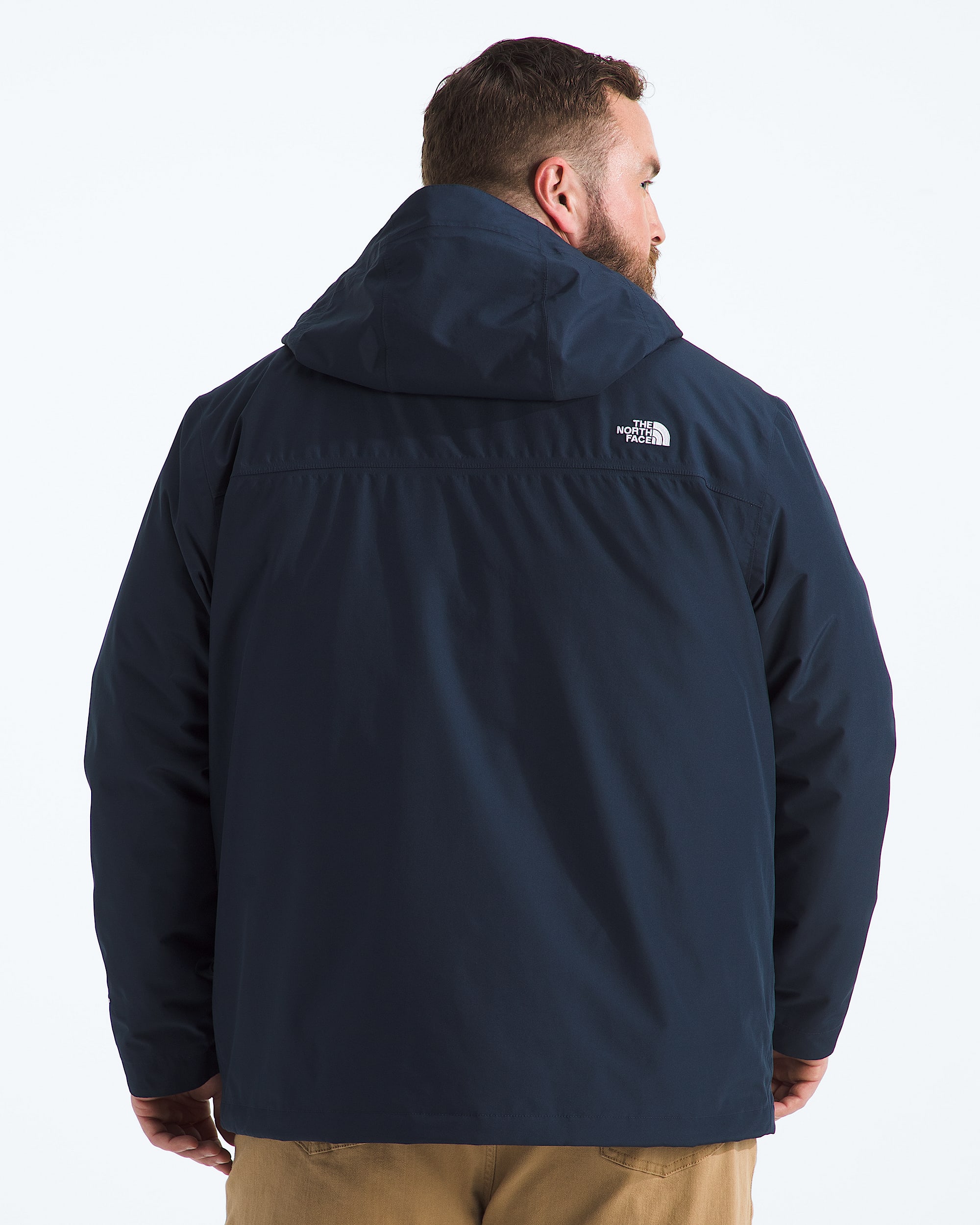 Mens Big Carto Mono Triclimate Hooded Jacket TNF BACK