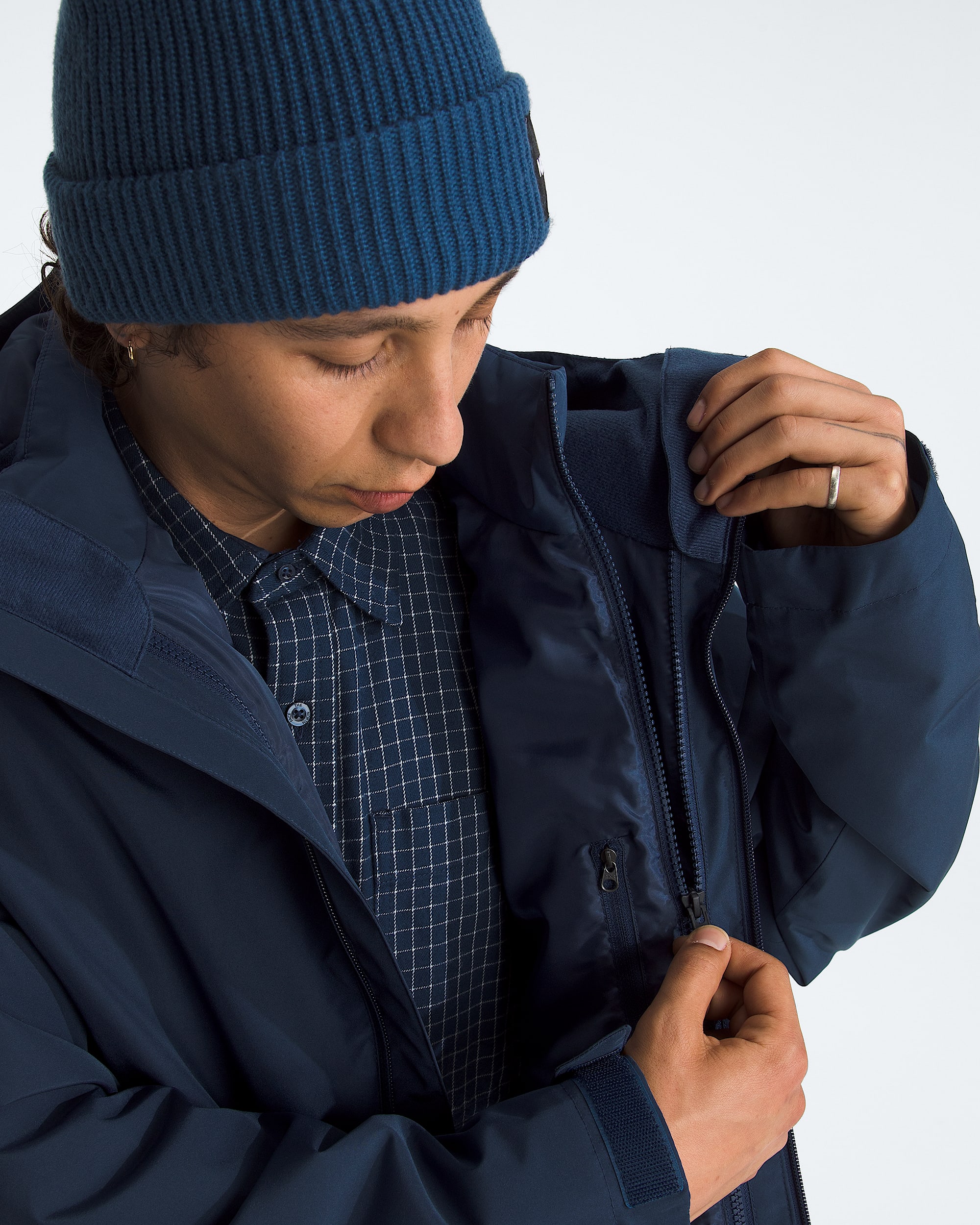 Mens Carto Mono Triclimate Hooded Jacket TNF MODELCLOSE3