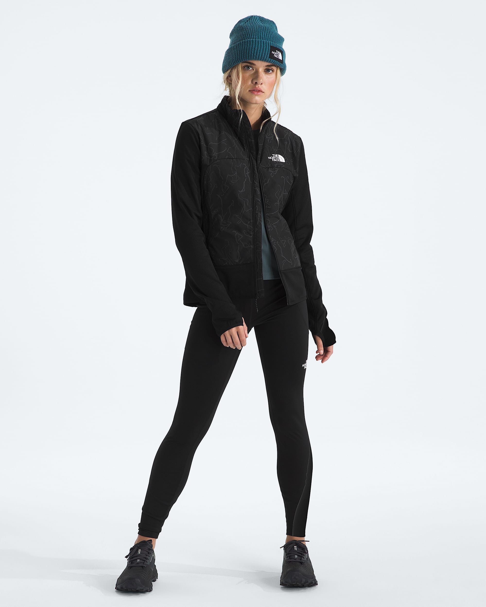 Womens Winter Warm Pro Tights TNF HERO2