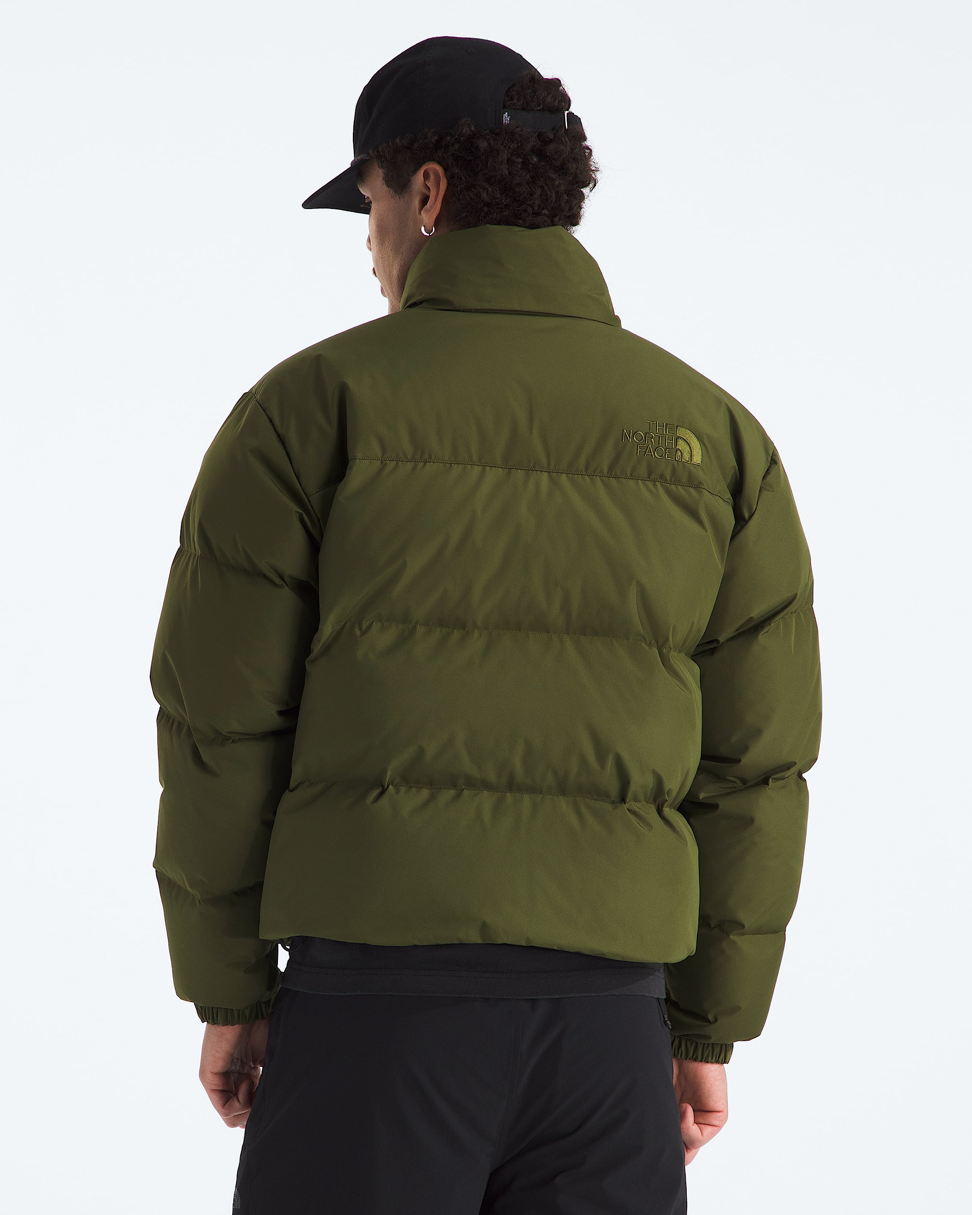 Mens RMST GORETEX Nuptse Tek Jacket TNF BACK