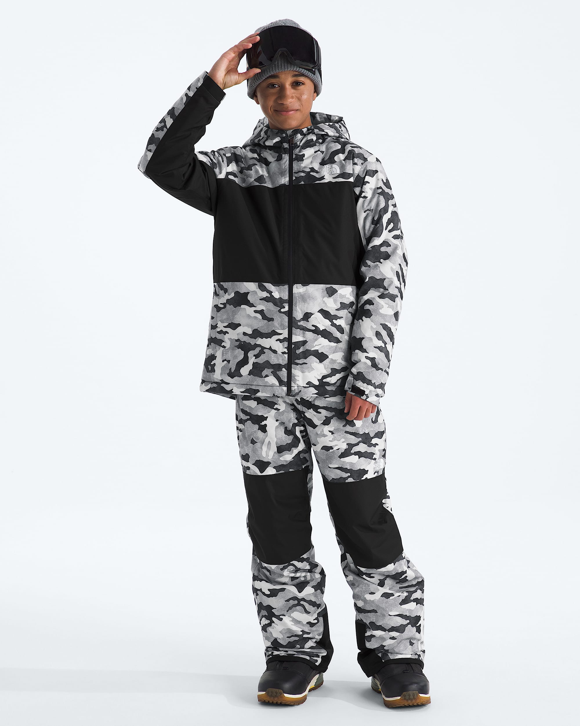 Boys Freedom Insulated JacketPrint TNF HERO2