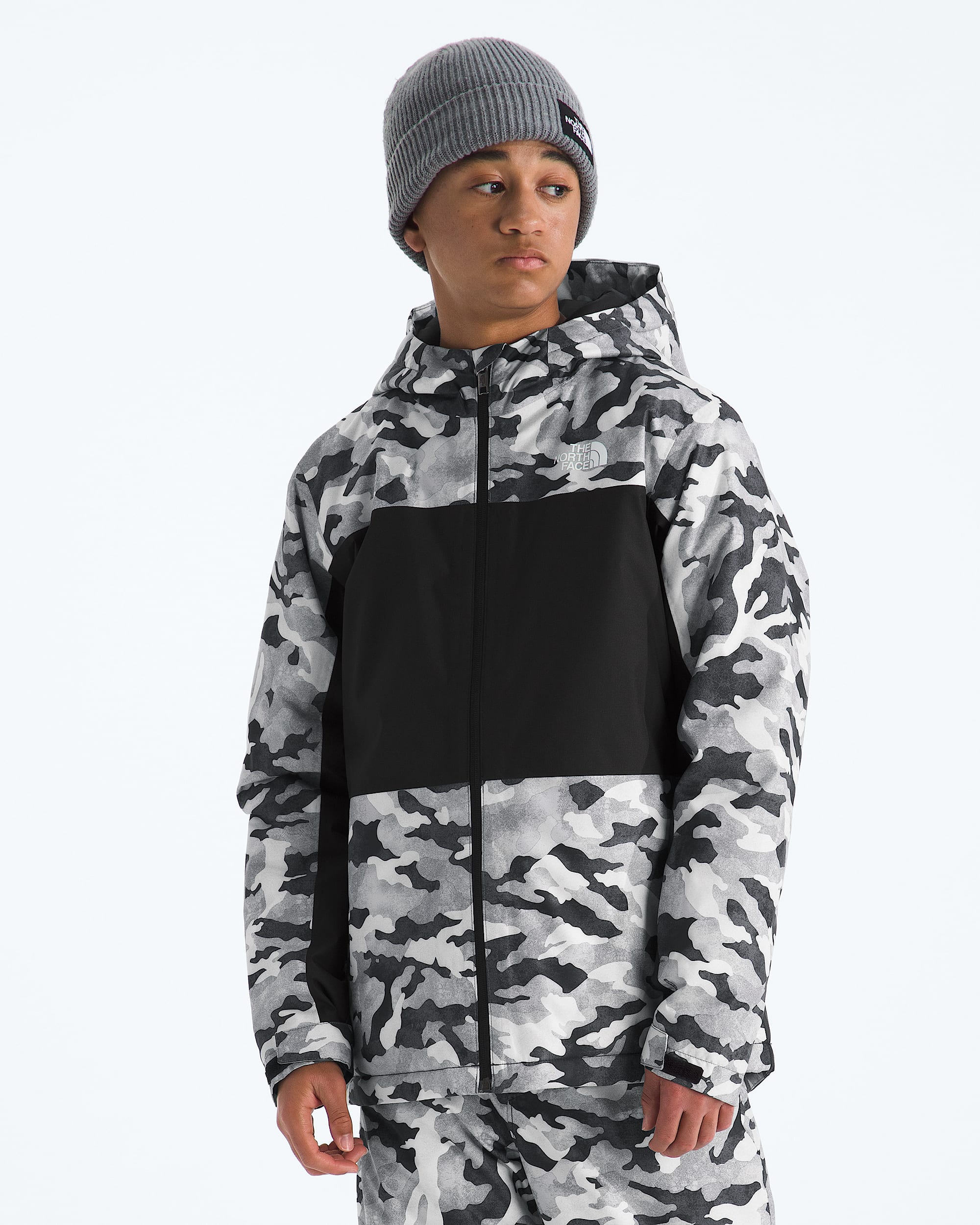 Boys Freedom Insulated JacketPrint TNF Main