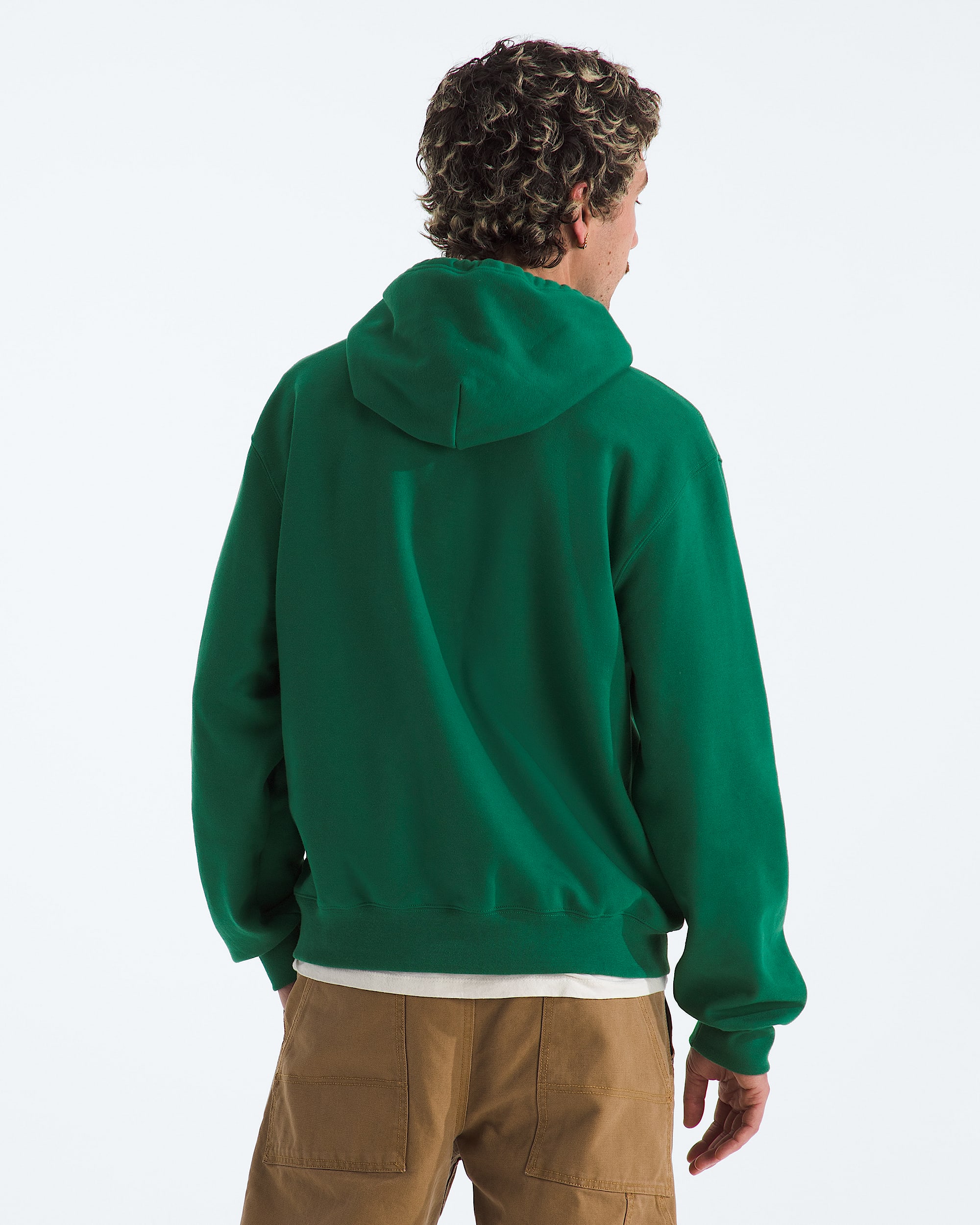 Mens TNF Essential Simple Dome Relaxed Hoodie TNF BACK