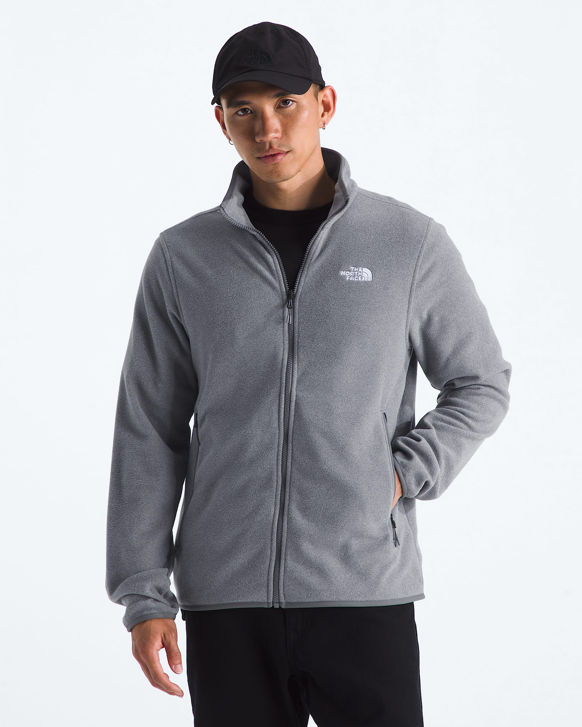 Mens Glacier Fleece Jacket TNF Main