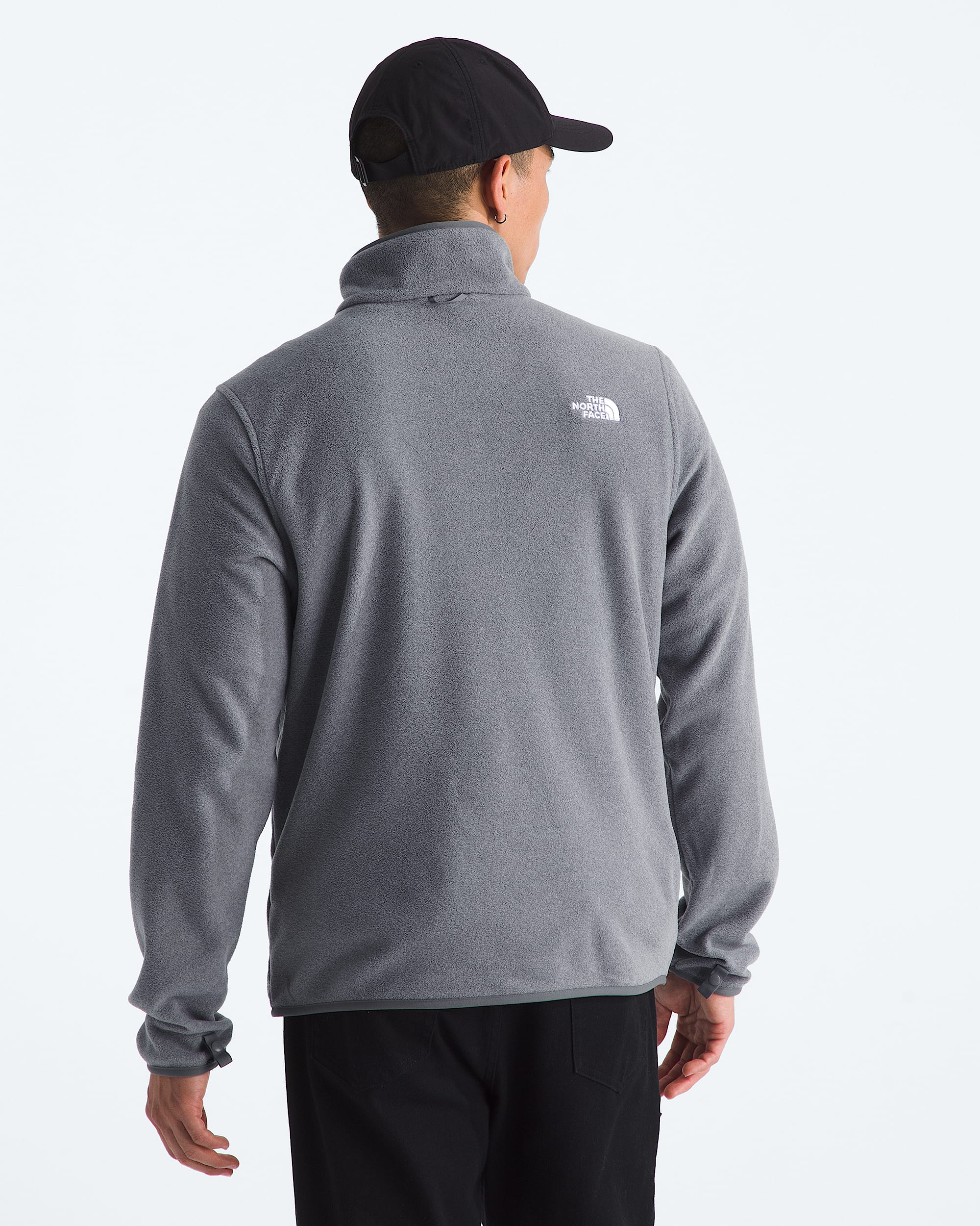 Mens Glacier Fleece Jacket TNF BACK