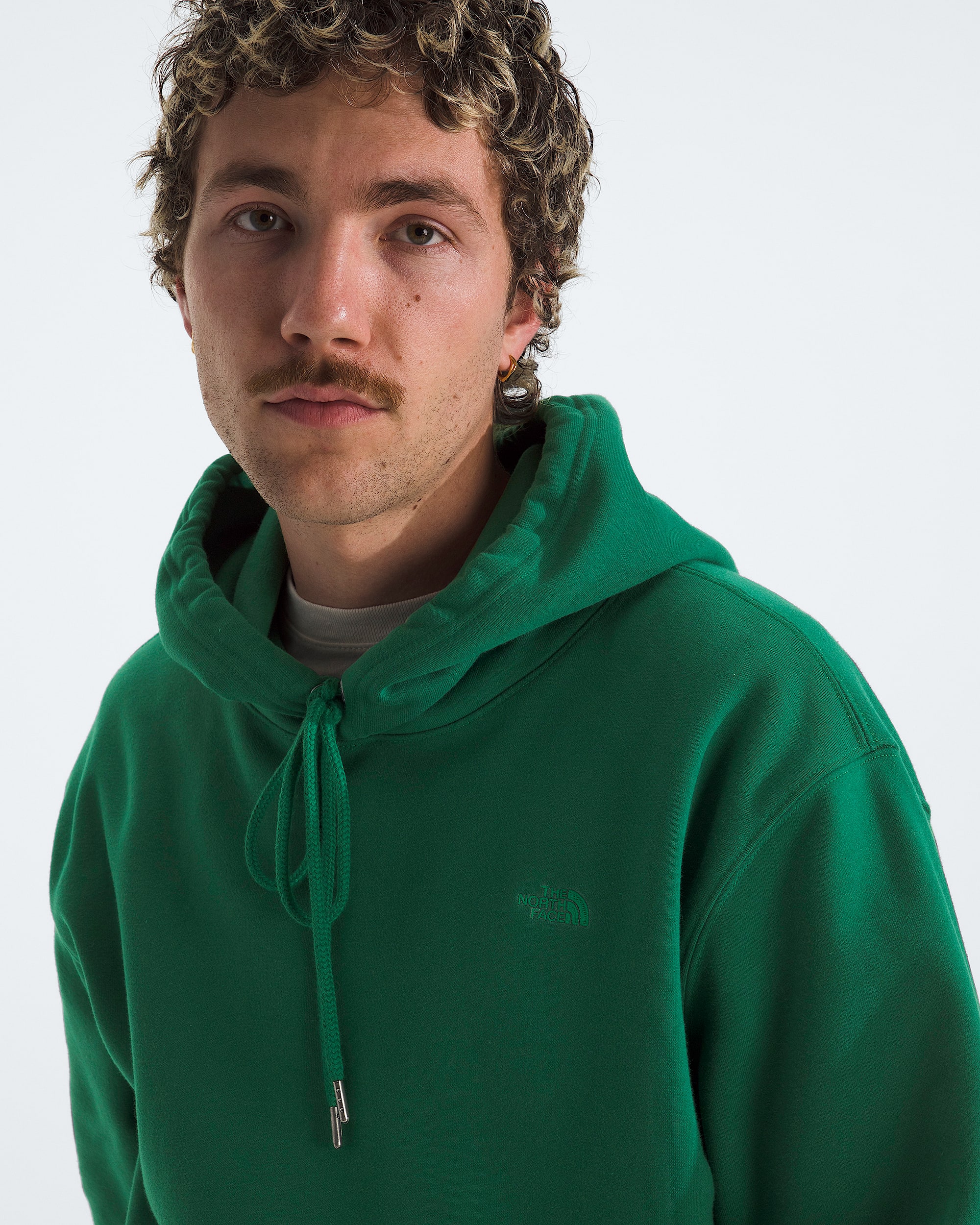Mens TNF Essential Simple Dome Relaxed Hoodie TNF HERO2