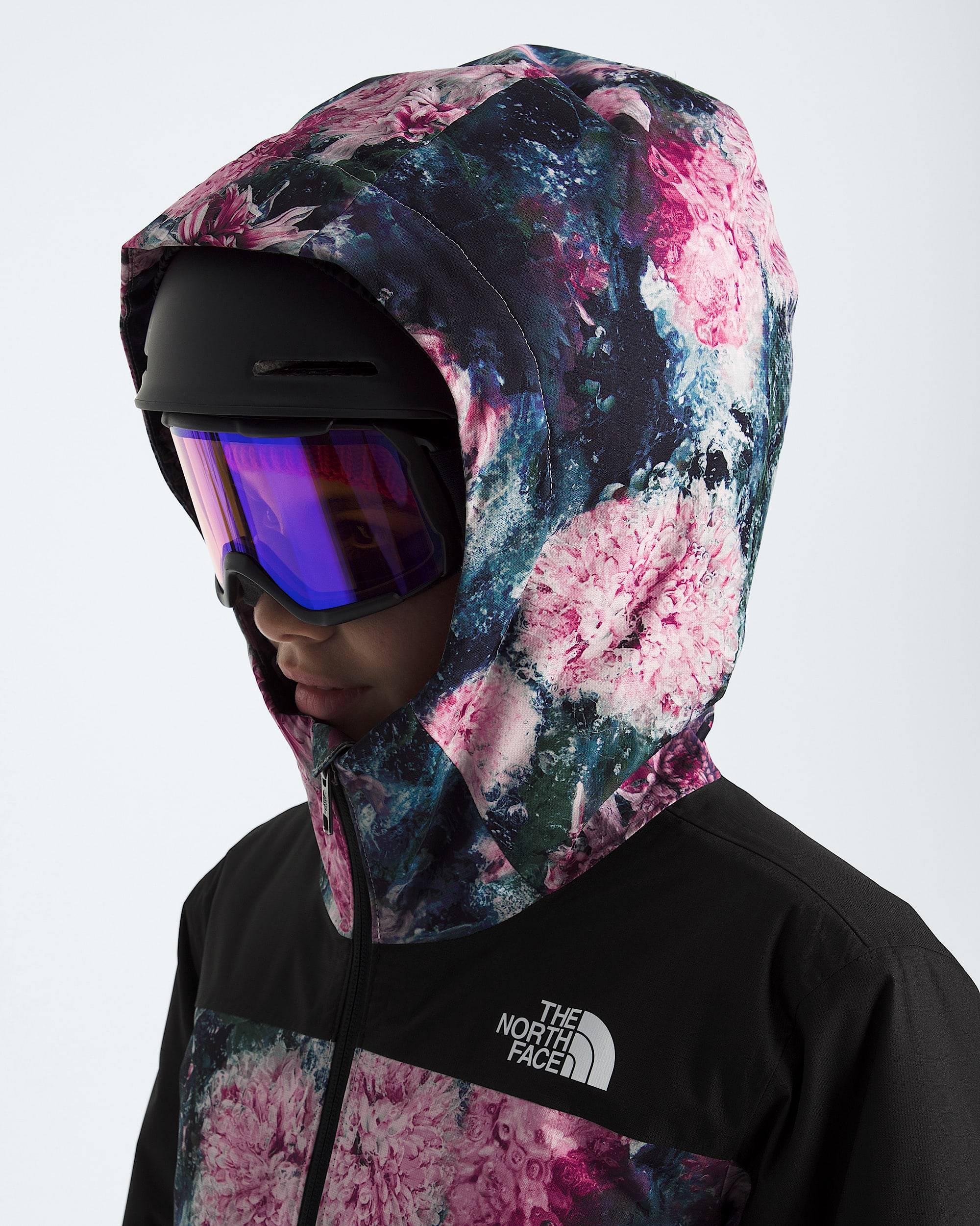 Girls Freedom Insulated JacketPrint TNF MODELHOOD2