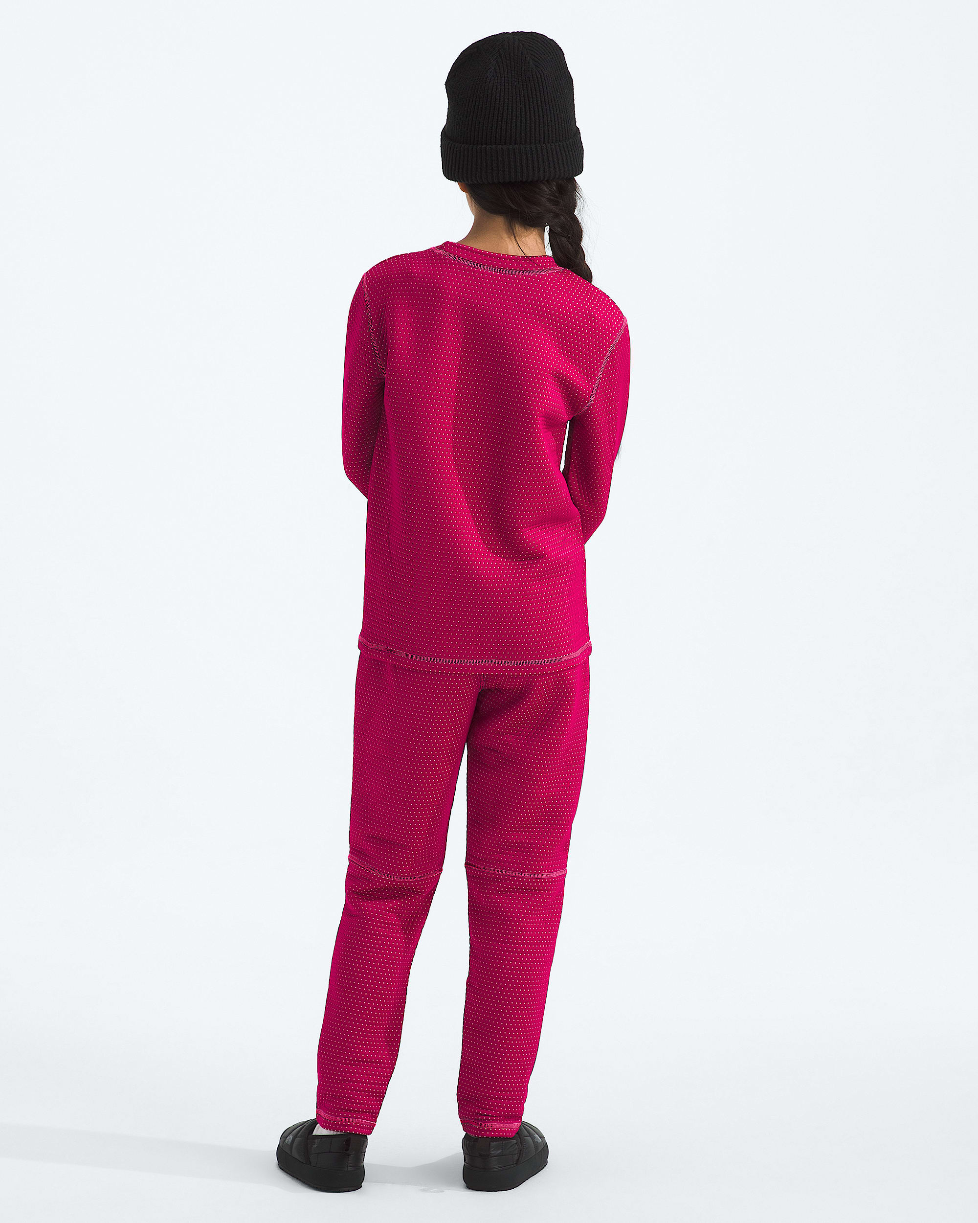 Boys  Girls DOTKNIT Thermal Set TNF BACK