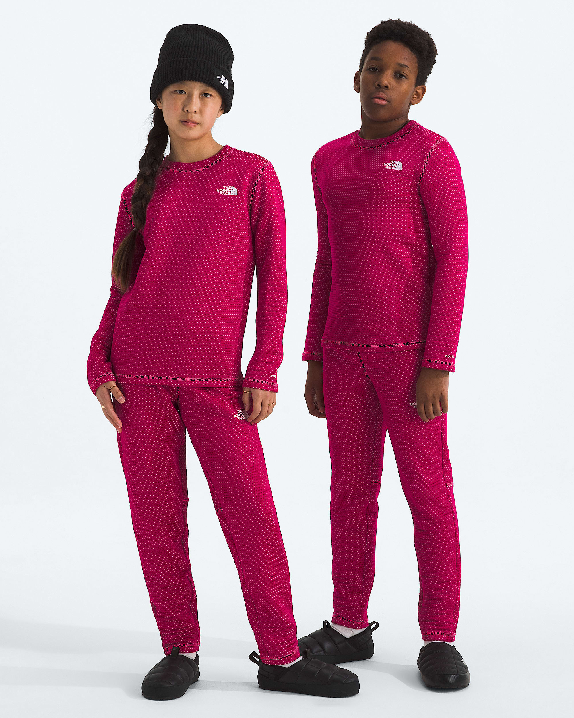 Boys  Girls DOTKNIT Thermal Set TNF Main