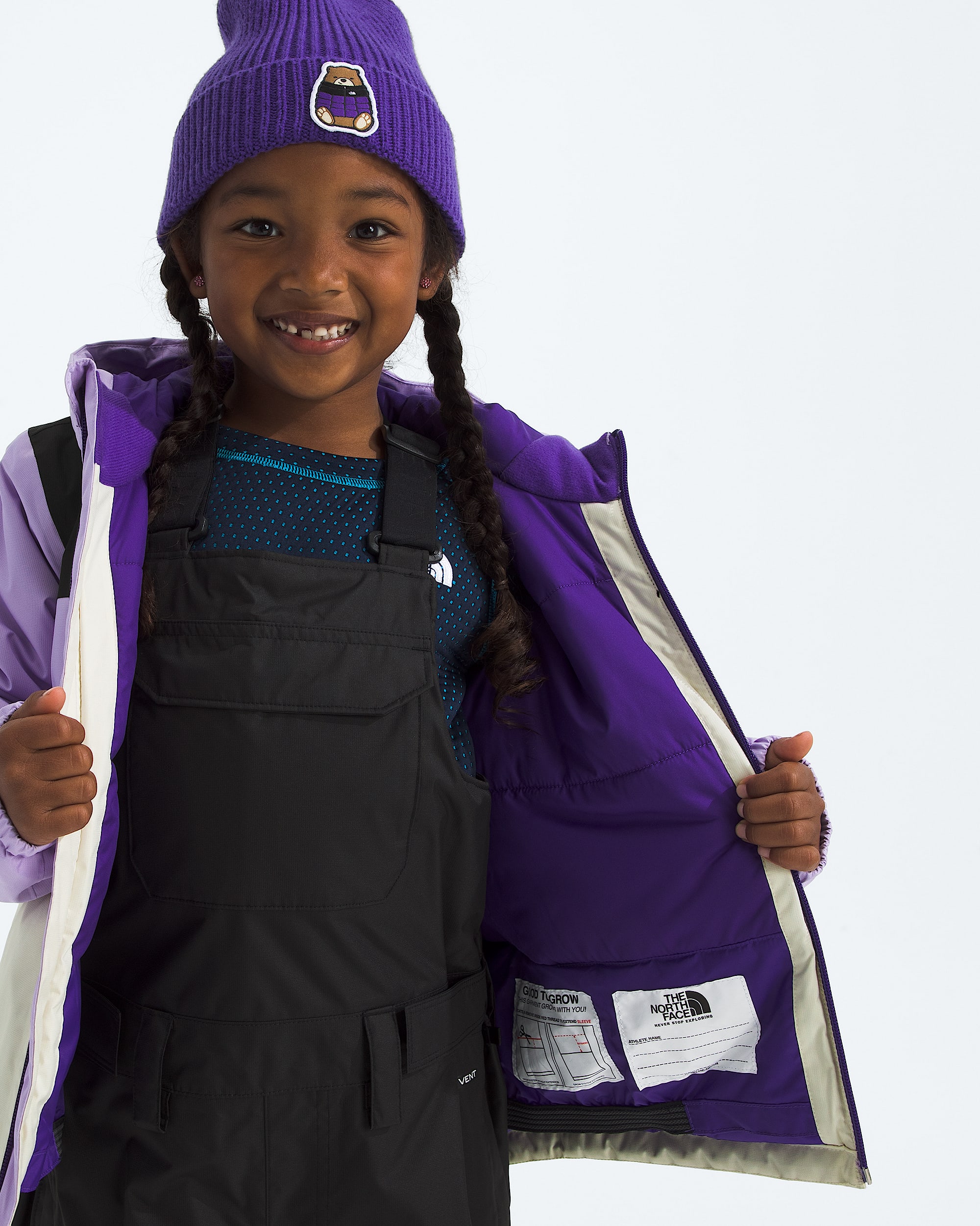 Kids Freedom Insulated Jacket TNF MODELINT
