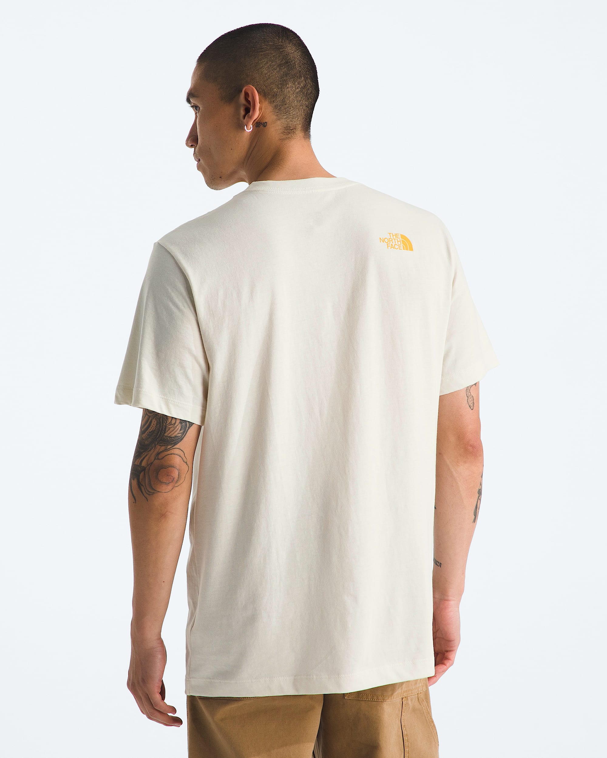 Mens Evolution Tequila Sunrise ShortSleeve TeeGraphic TNF BACK