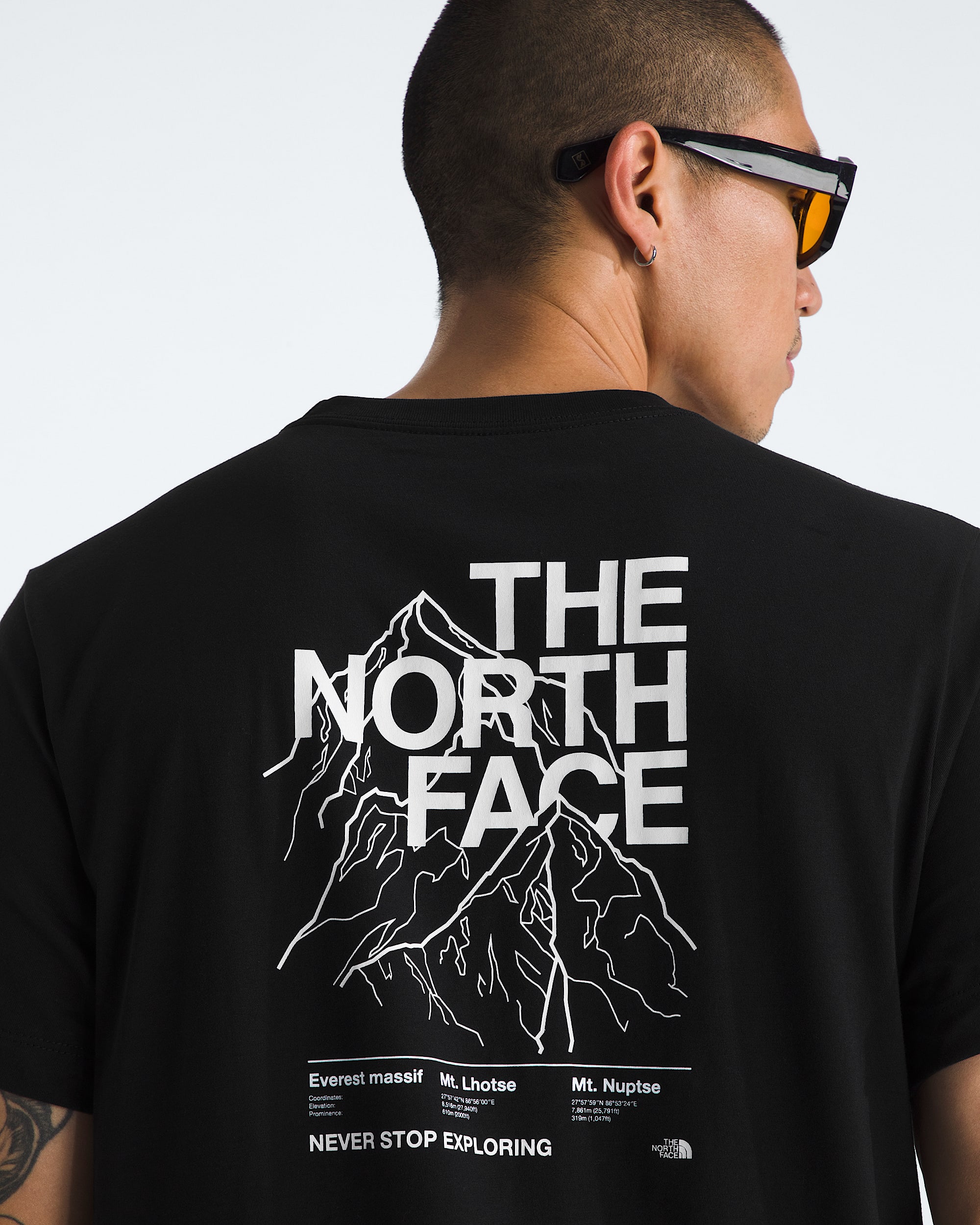 Mens Evolution Half Dome  ShortSleeve TeeGraphic TNF HERO2