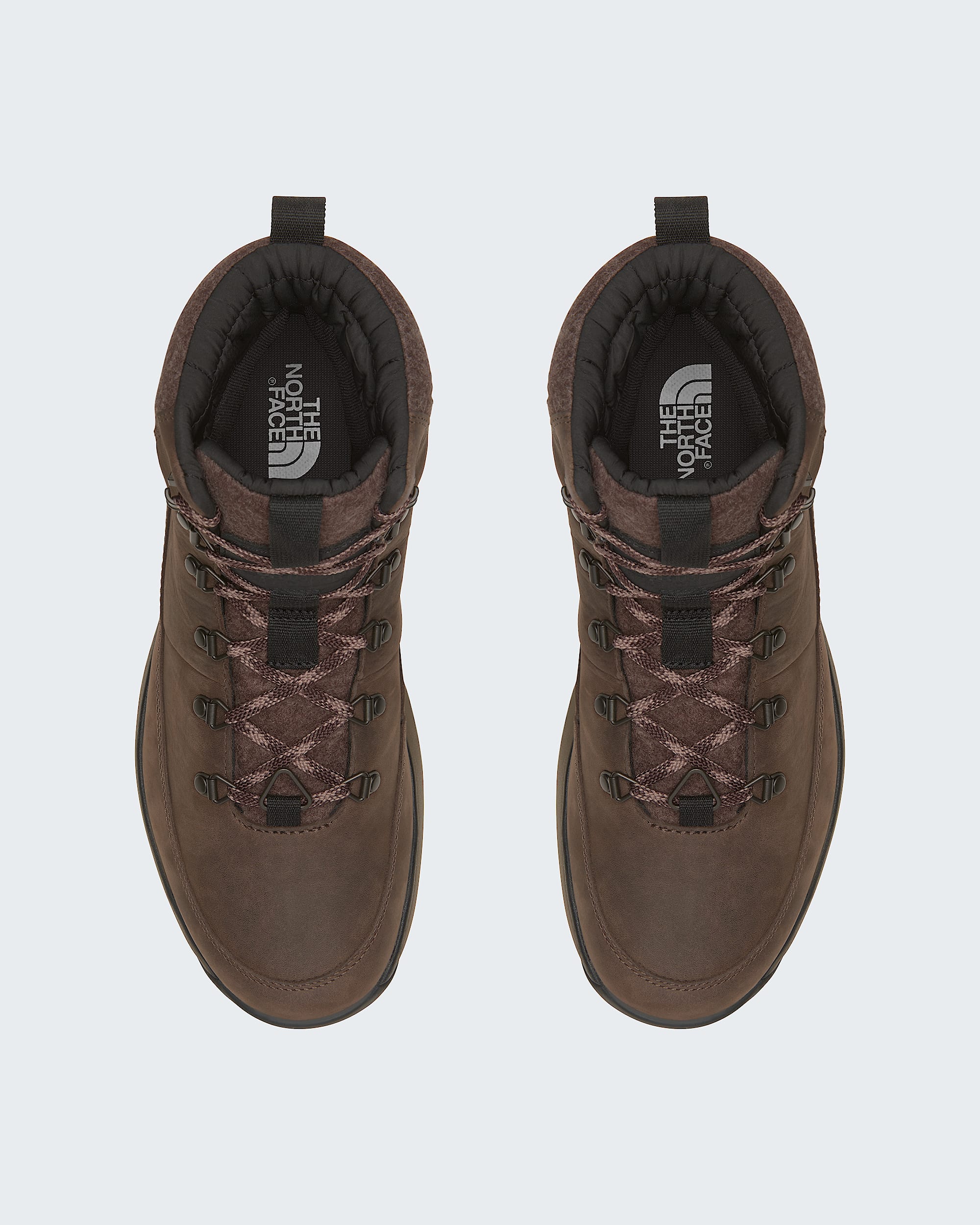 Mens Bergen Leather Waterproof Boots TNF DETAILINSTEP