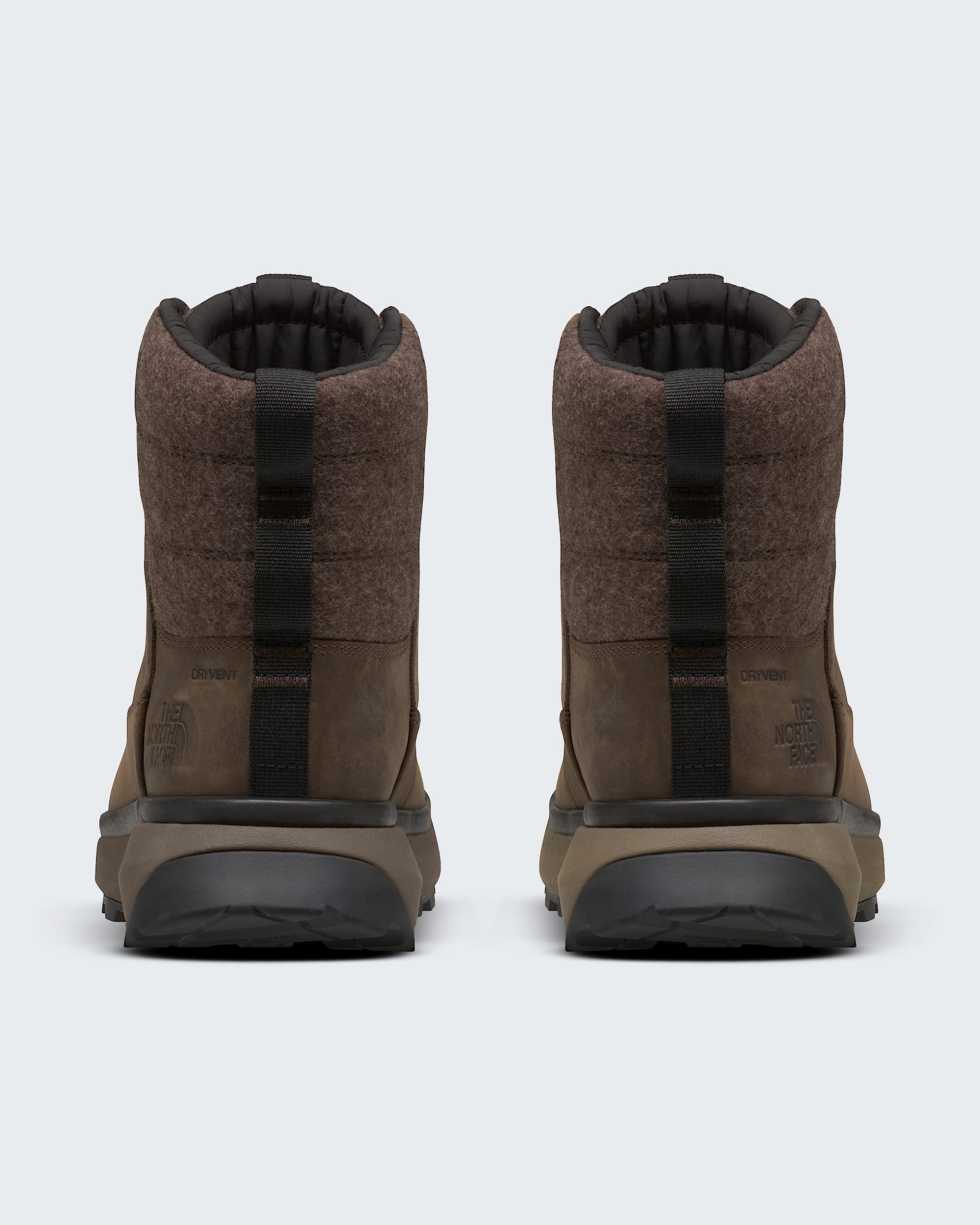 Mens Bergen Leather Waterproof Boots TNF BACK