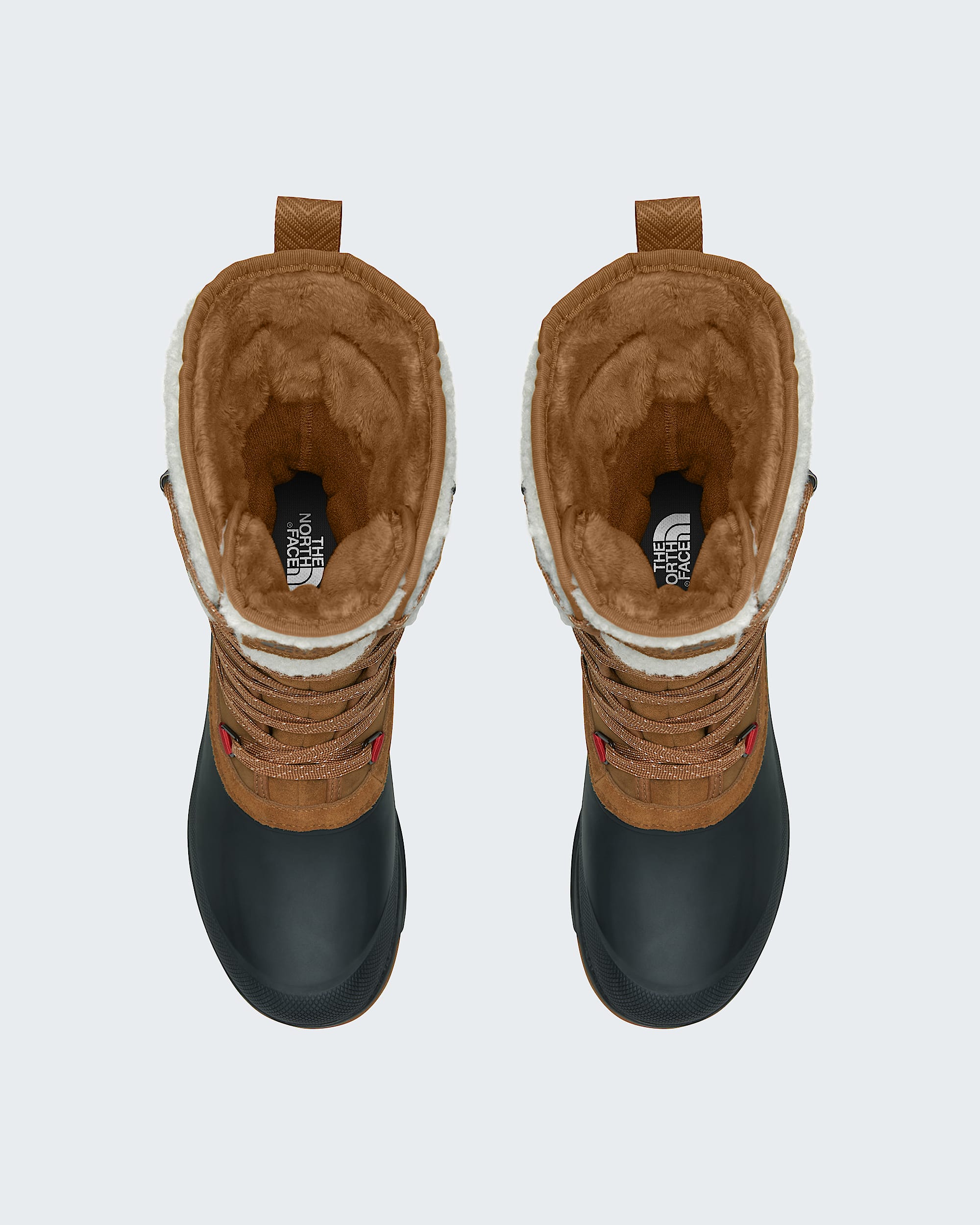 Bottes mihautes Shellista VI impermables pour femmes TNF DETAILINSTEP