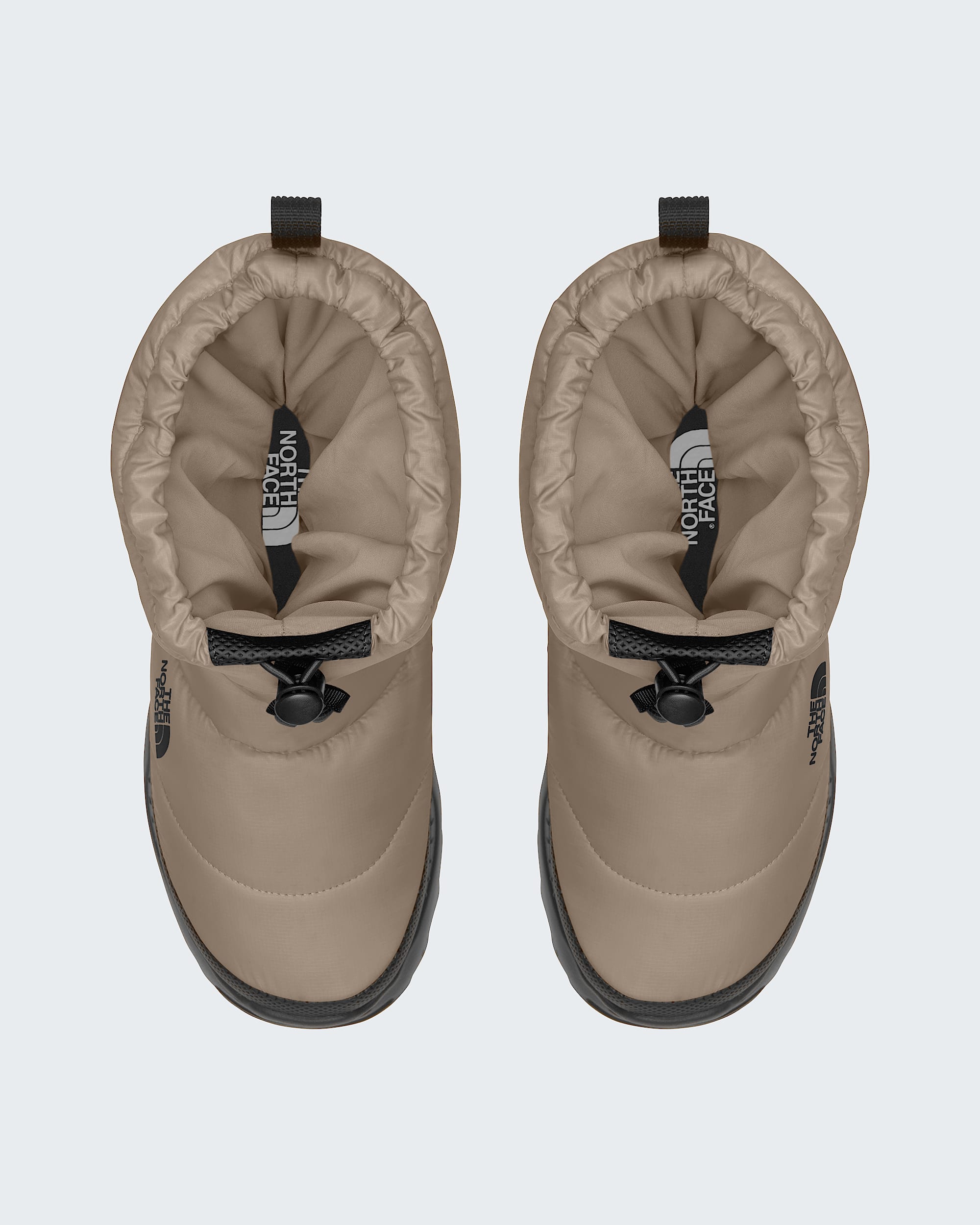 Bottillons adhrents Nuptse TNF DETAILINSTEP