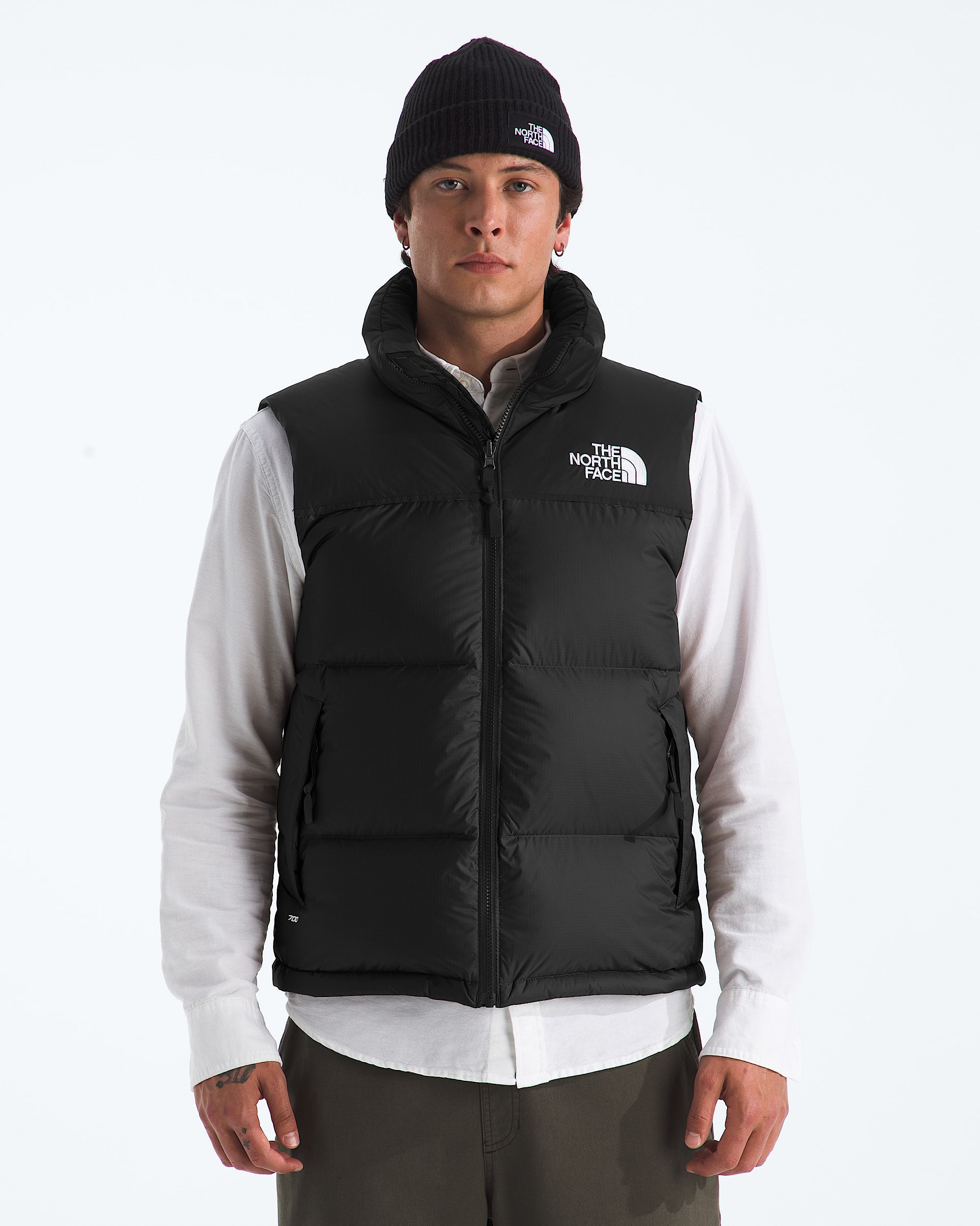 Mens 1996 Retro Nuptse Vest TNF HERO