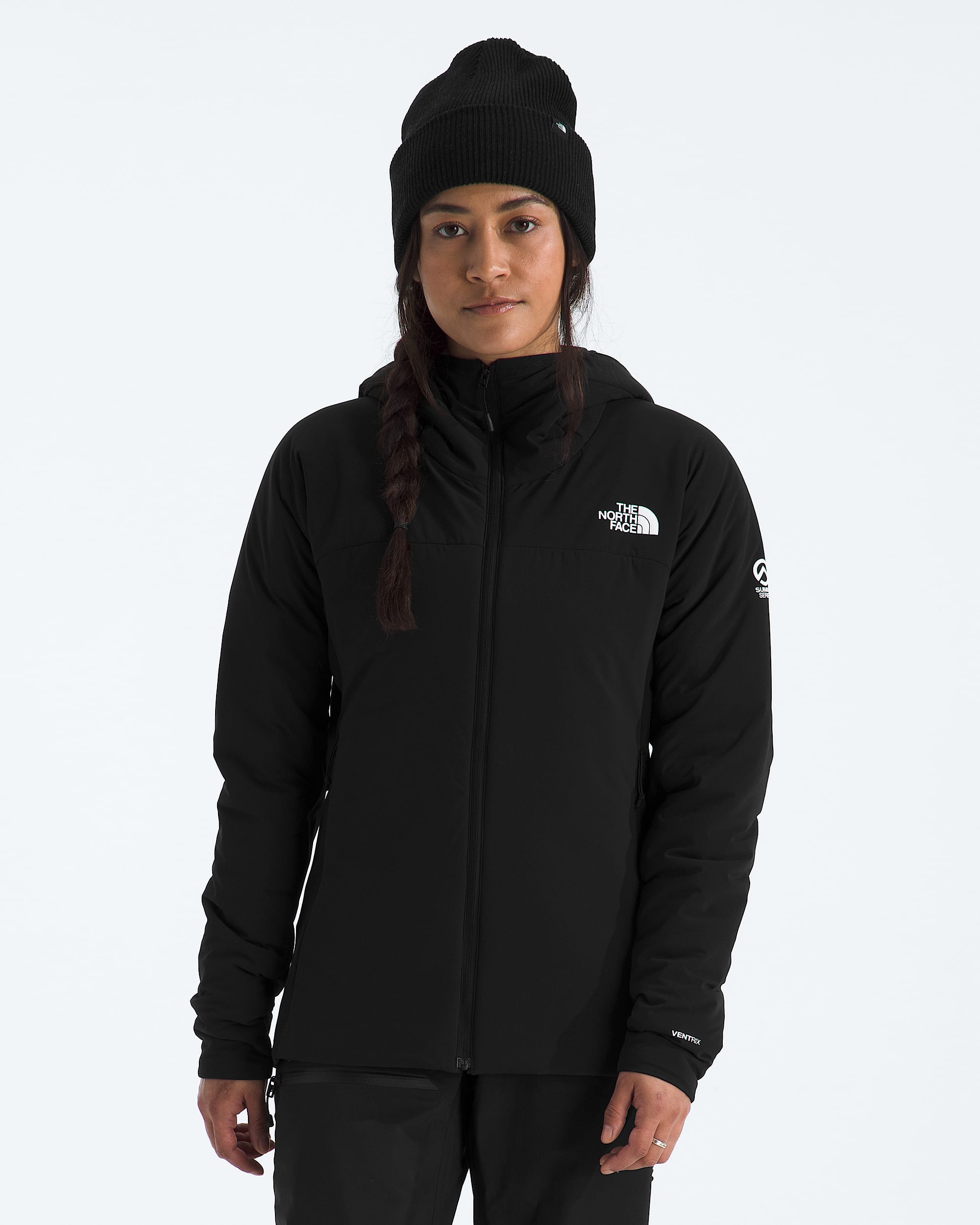 Womens Summit Series Casaval Hybrid Hoodie TNF Main